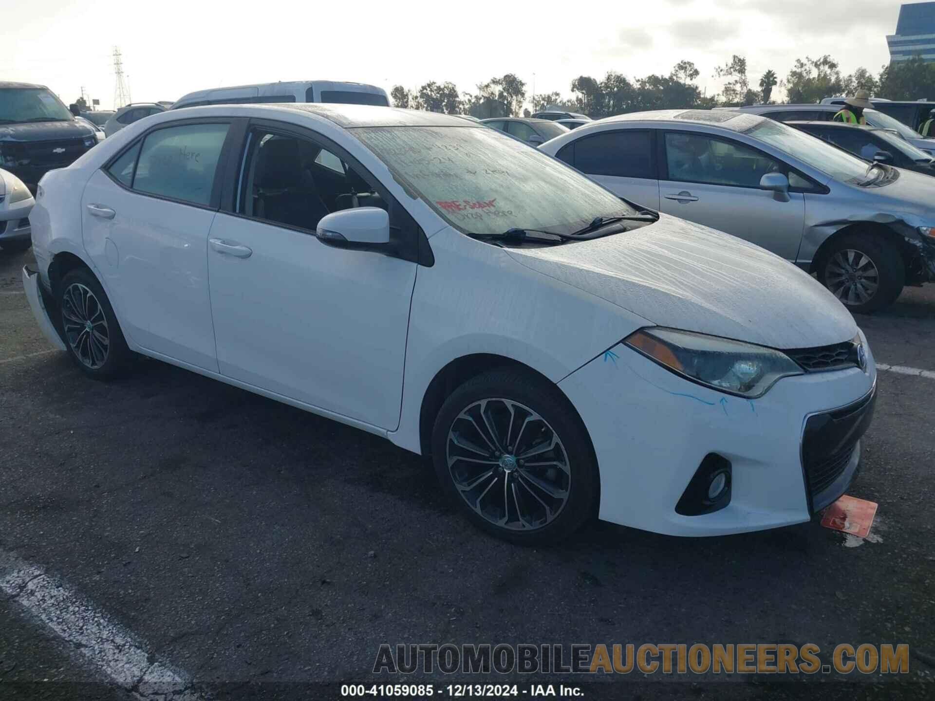 5YFBURHE0FP356271 TOYOTA COROLLA 2015