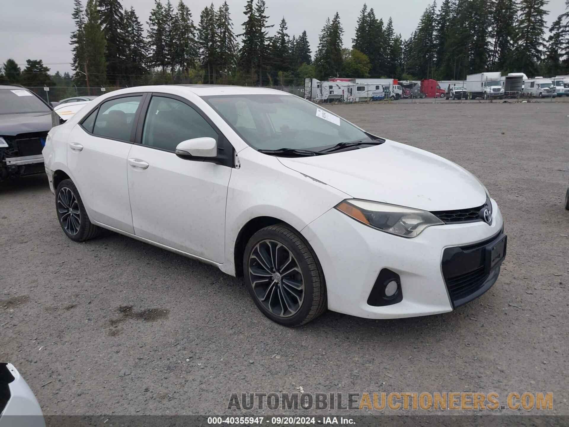 5YFBURHE0FP360689 TOYOTA COROLLA 2015