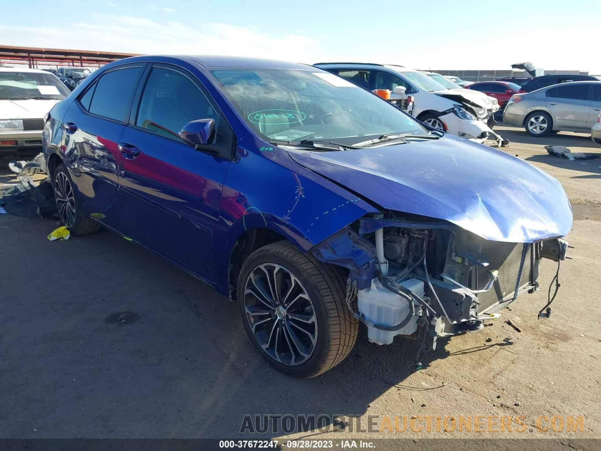 5YFBURHE0FP361745 TOYOTA COROLLA 2015