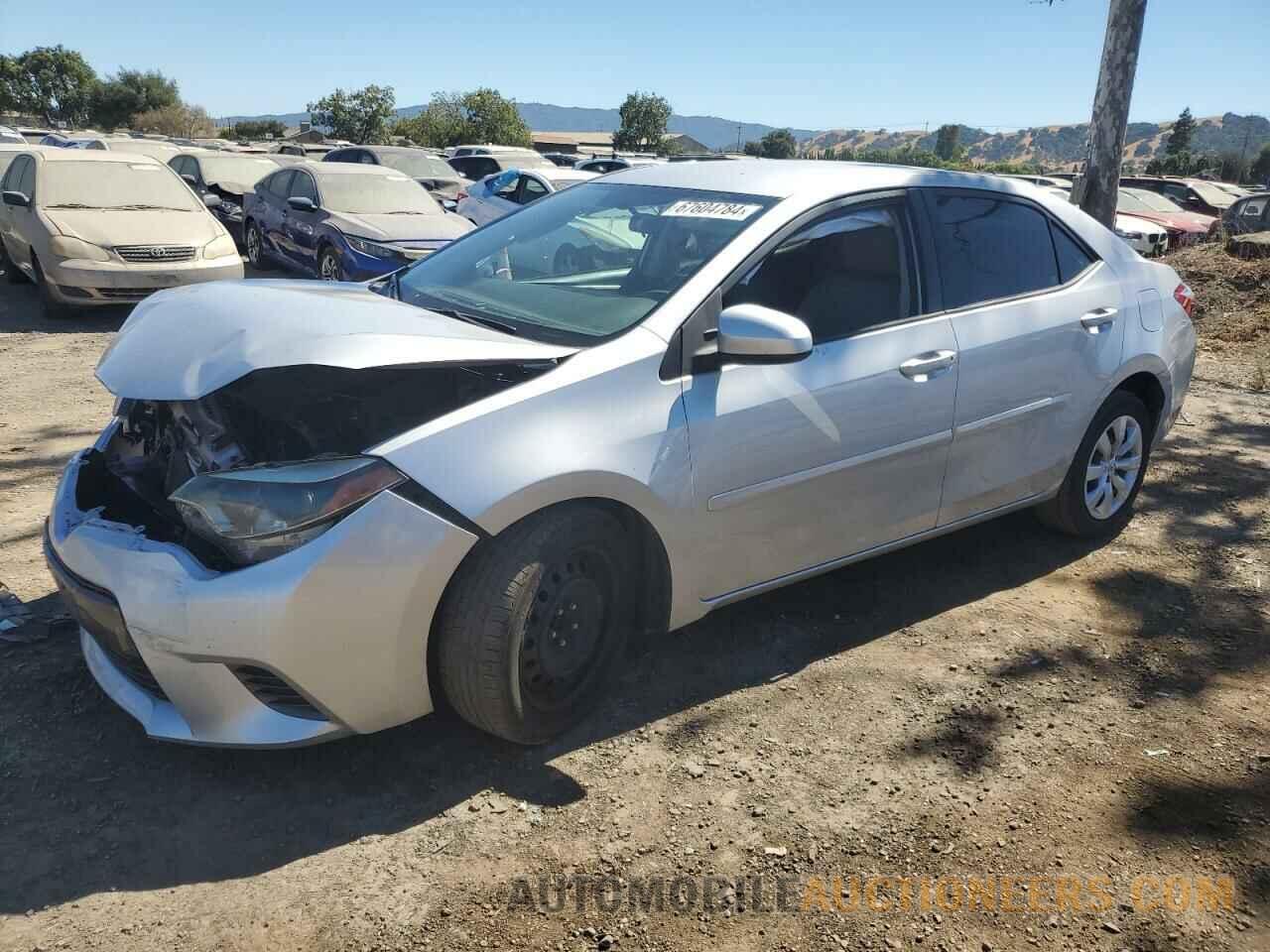 5YFBURHE0FP362782 TOYOTA COROLLA 2015