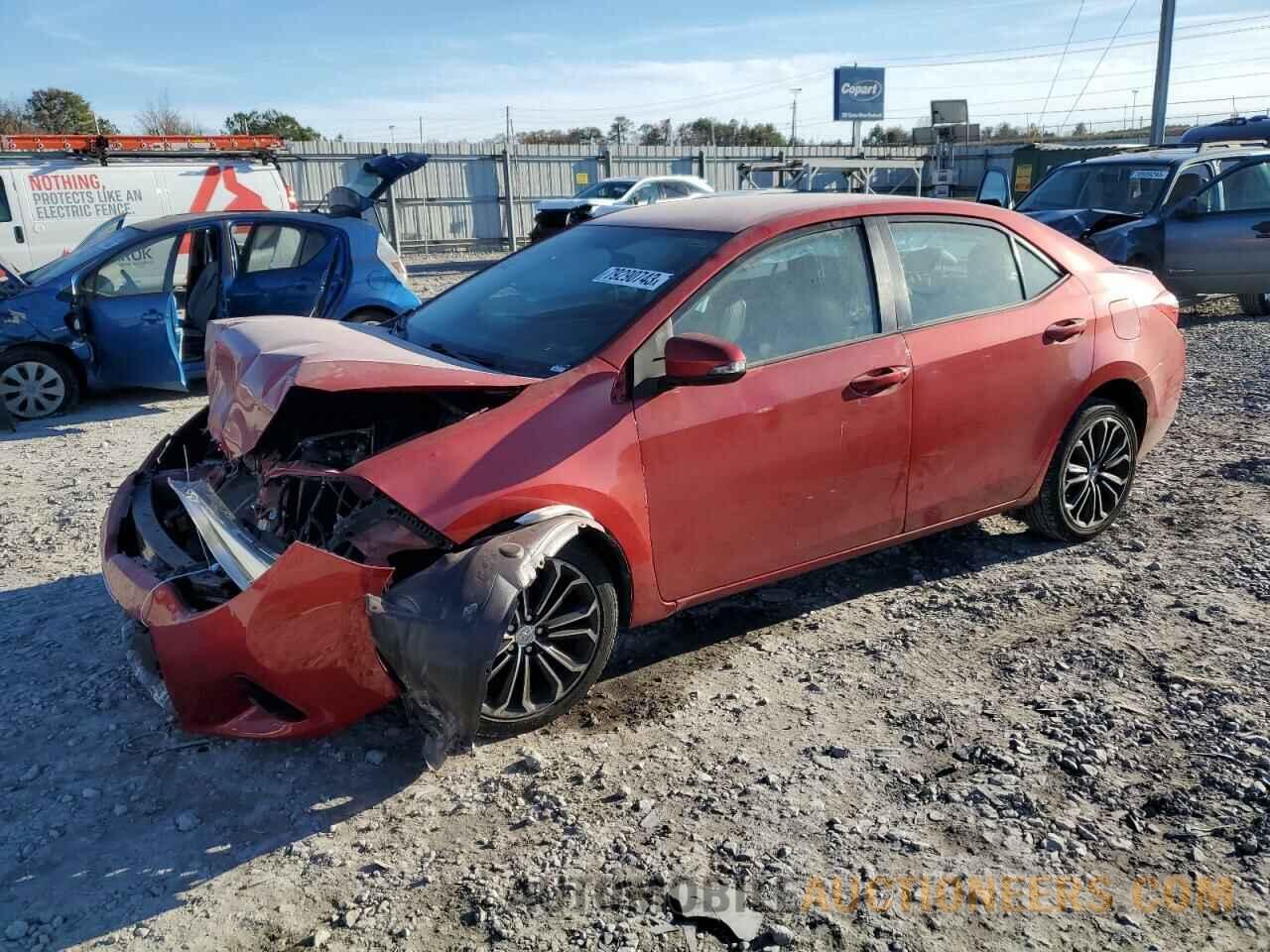 5YFBURHE0GP366591 TOYOTA COROLLA 2016