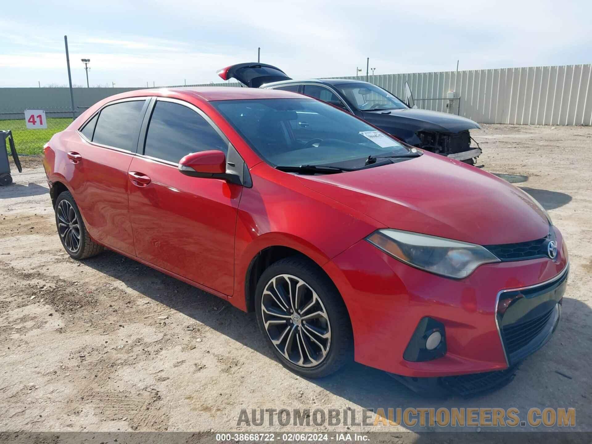 5YFBURHE0GP370446 TOYOTA COROLLA 2016