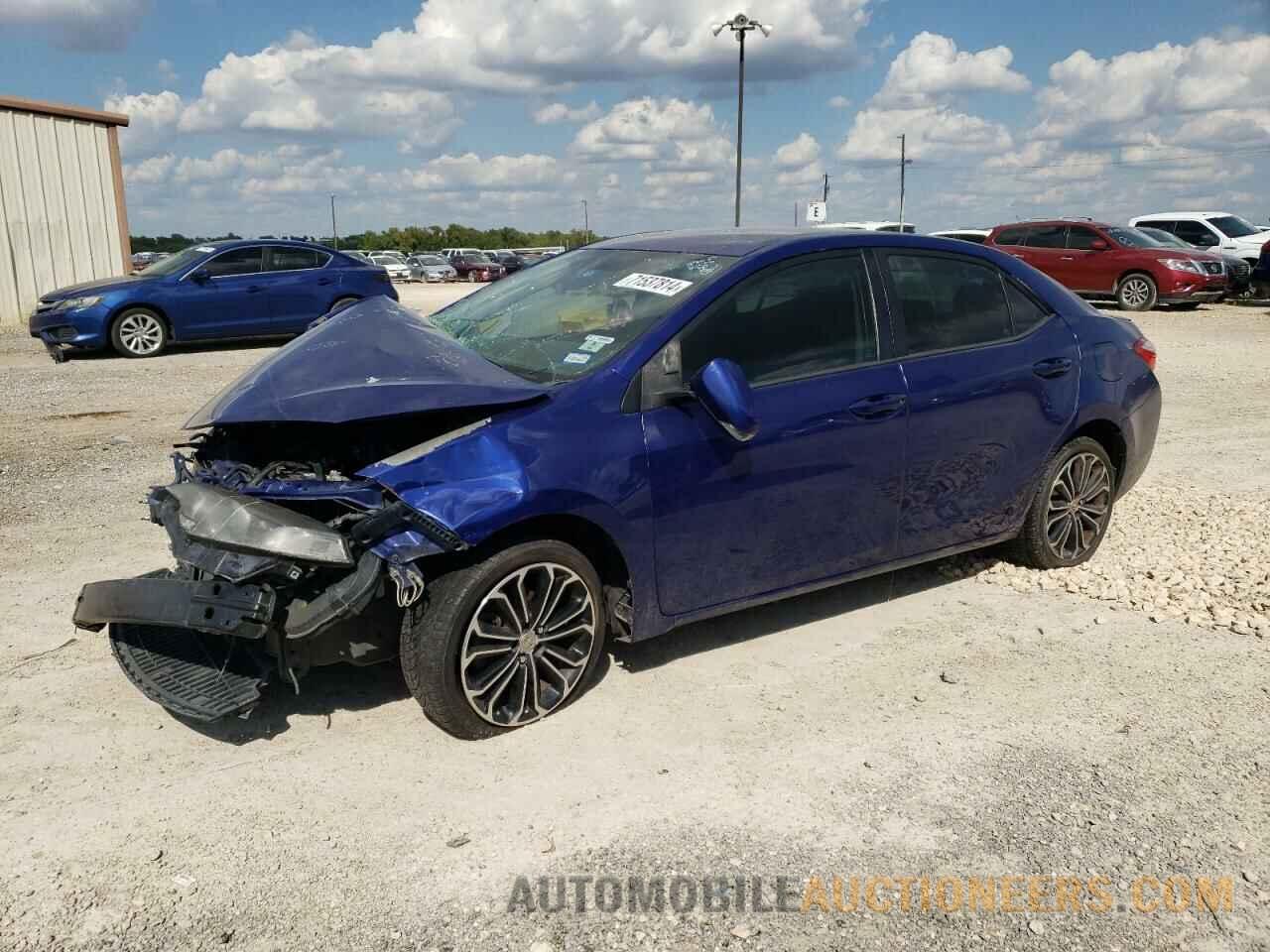 5YFBURHE0GP370687 TOYOTA COROLLA 2016