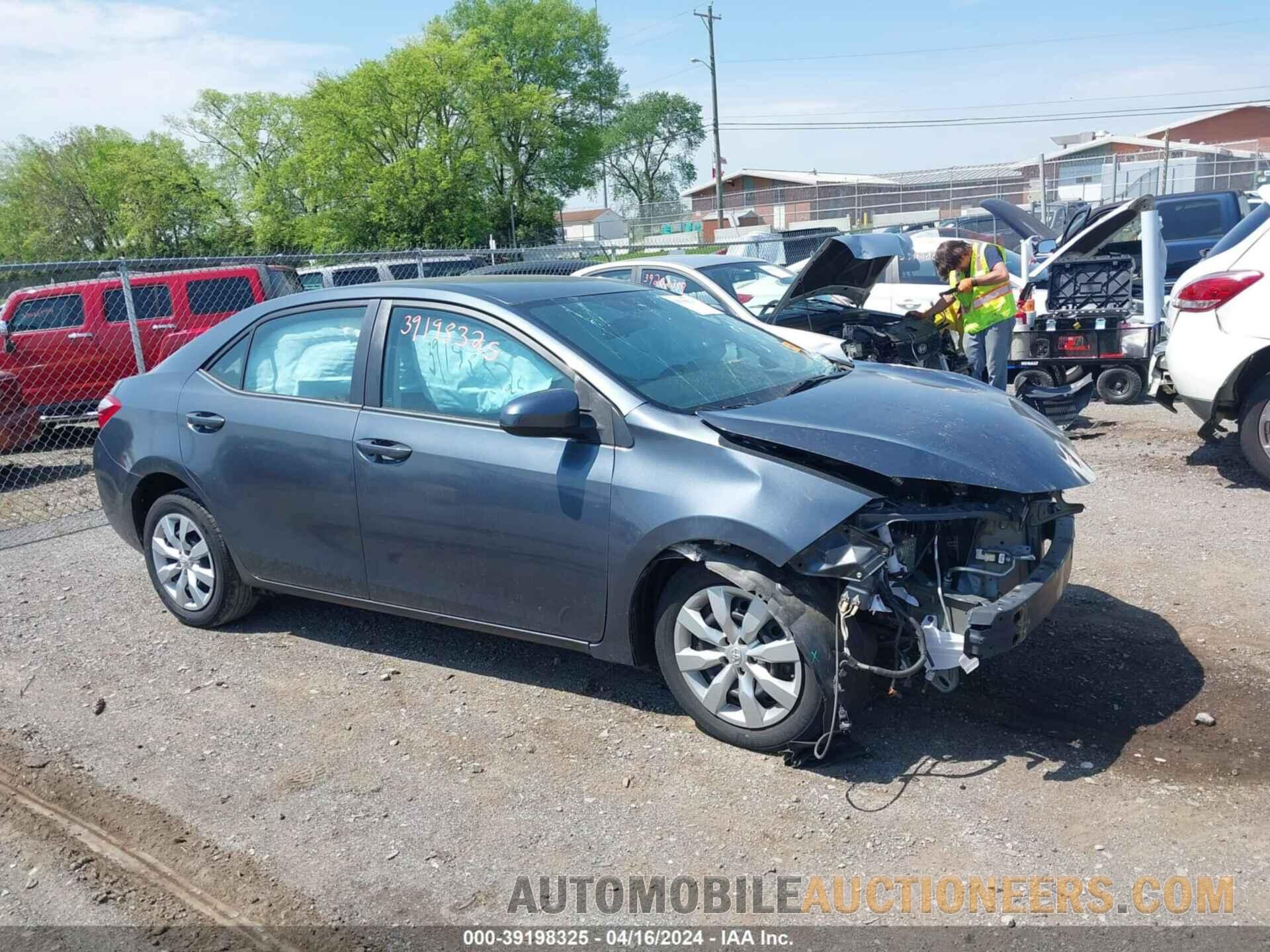 5YFBURHE0GP377820 TOYOTA COROLLA 2016