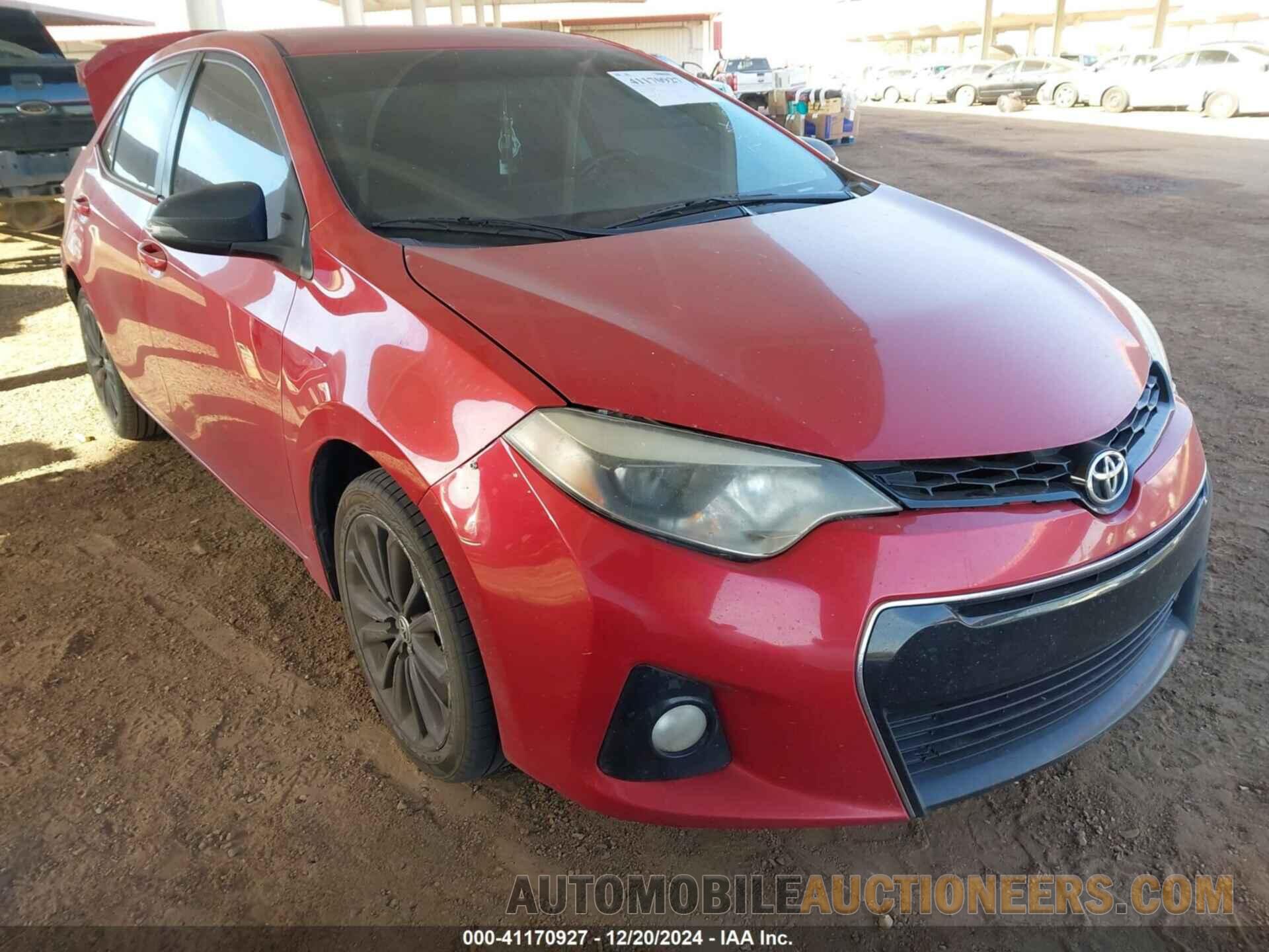 5YFBURHE0GP380264 TOYOTA COROLLA 2016