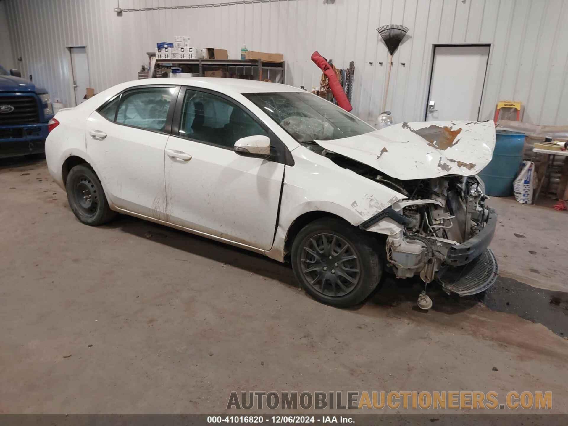 5YFBURHE0GP384282 TOYOTA COROLLA 2016