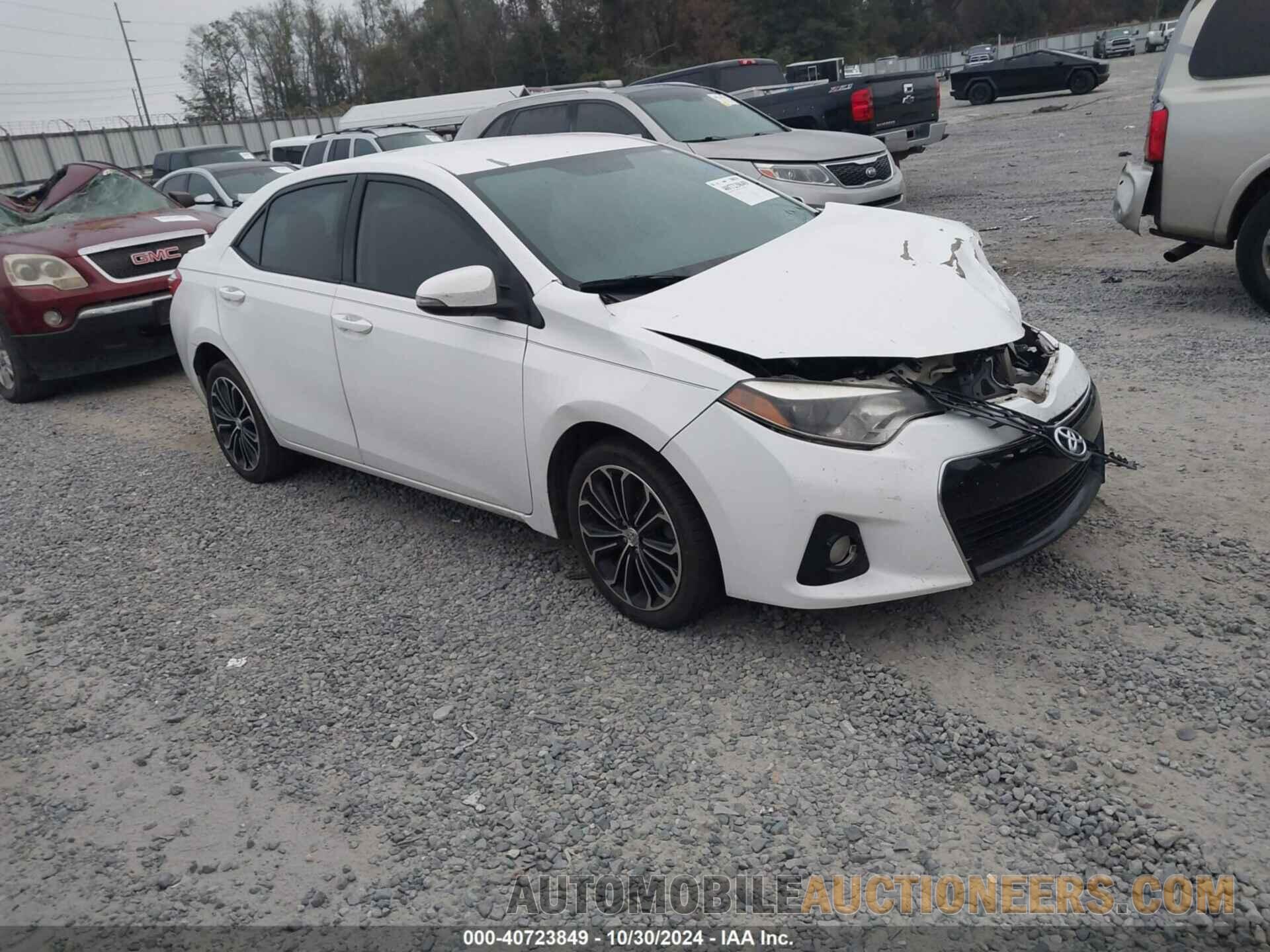 5YFBURHE0GP386226 TOYOTA COROLLA 2016