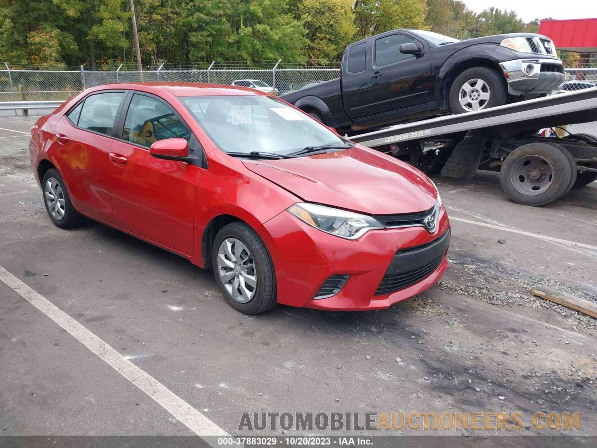 5YFBURHE0GP399784 TOYOTA COROLLA 2016