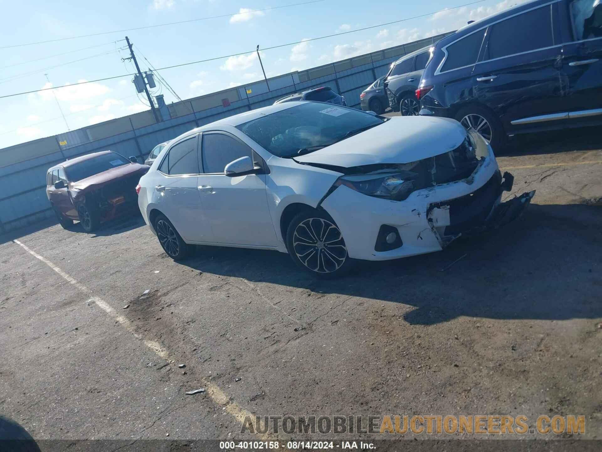 5YFBURHE0GP407656 TOYOTA COROLLA 2016