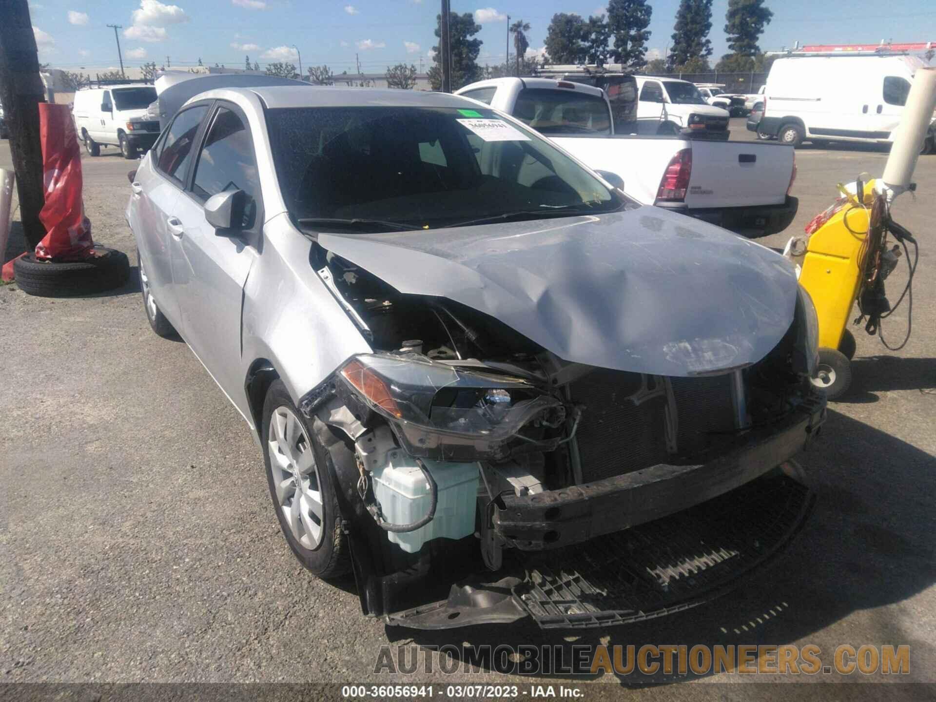 5YFBURHE0GP412632 TOYOTA COROLLA 2016