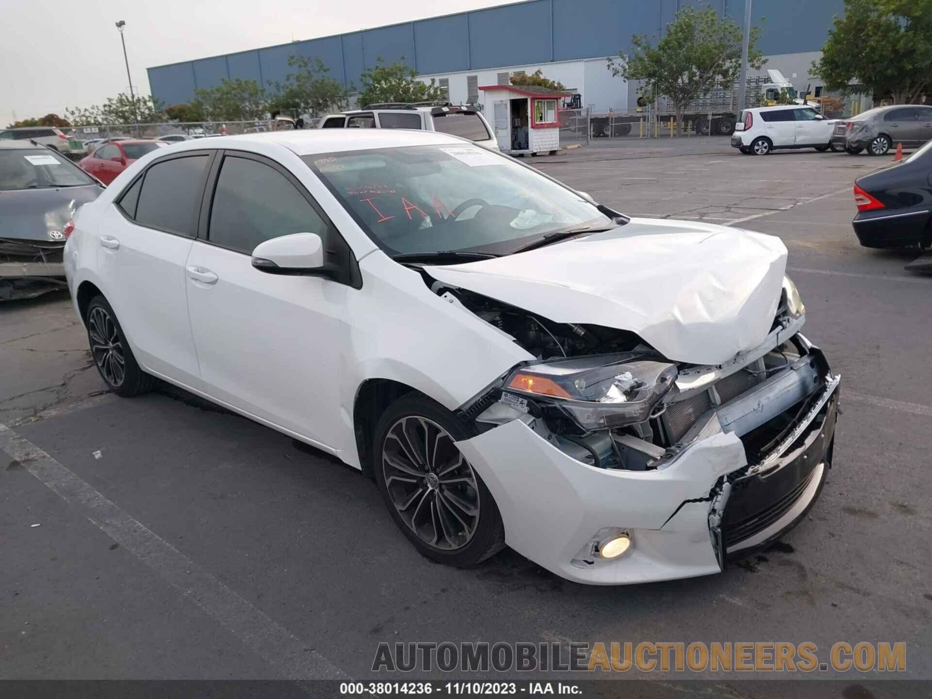 5YFBURHE0GP412825 TOYOTA COROLLA 2016