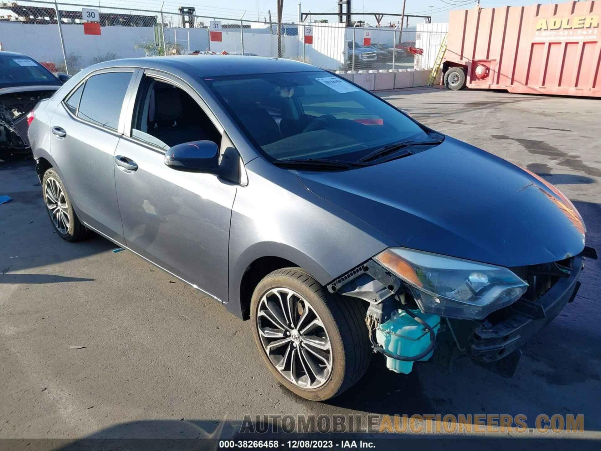 5YFBURHE0GP414459 TOYOTA COROLLA 2016