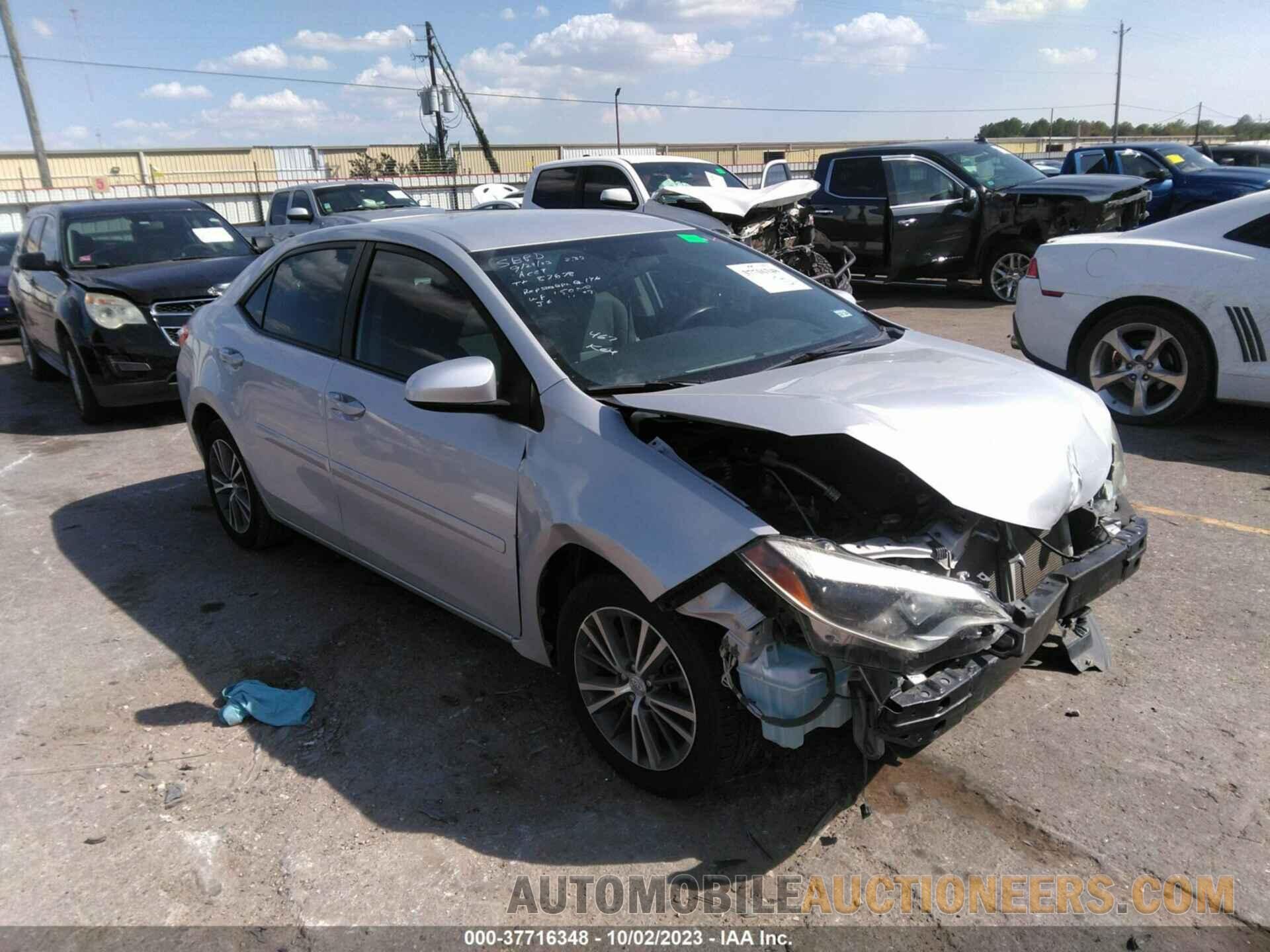 5YFBURHE0GP417572 TOYOTA COROLLA 2016