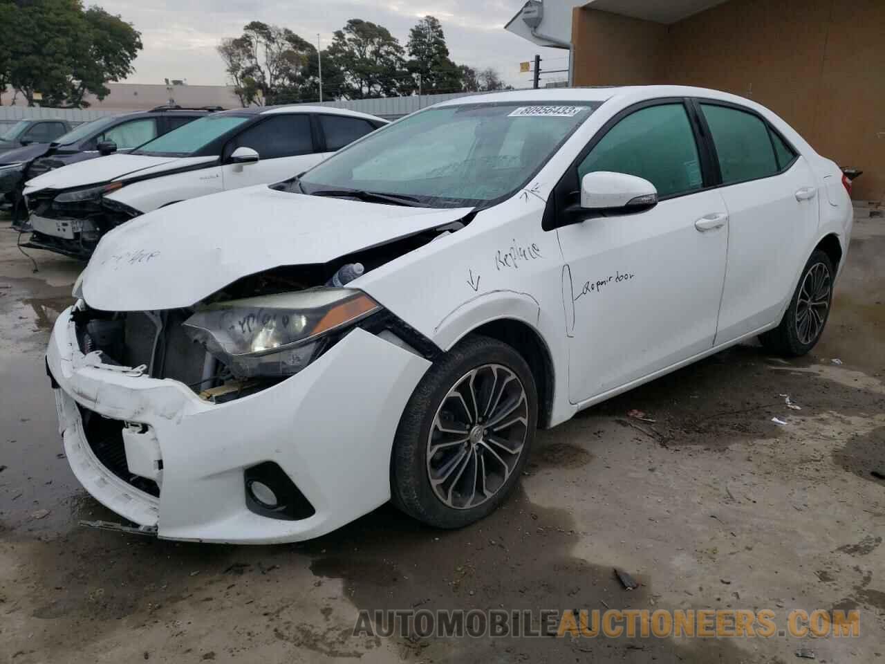 5YFBURHE0GP425588 TOYOTA COROLLA 2016