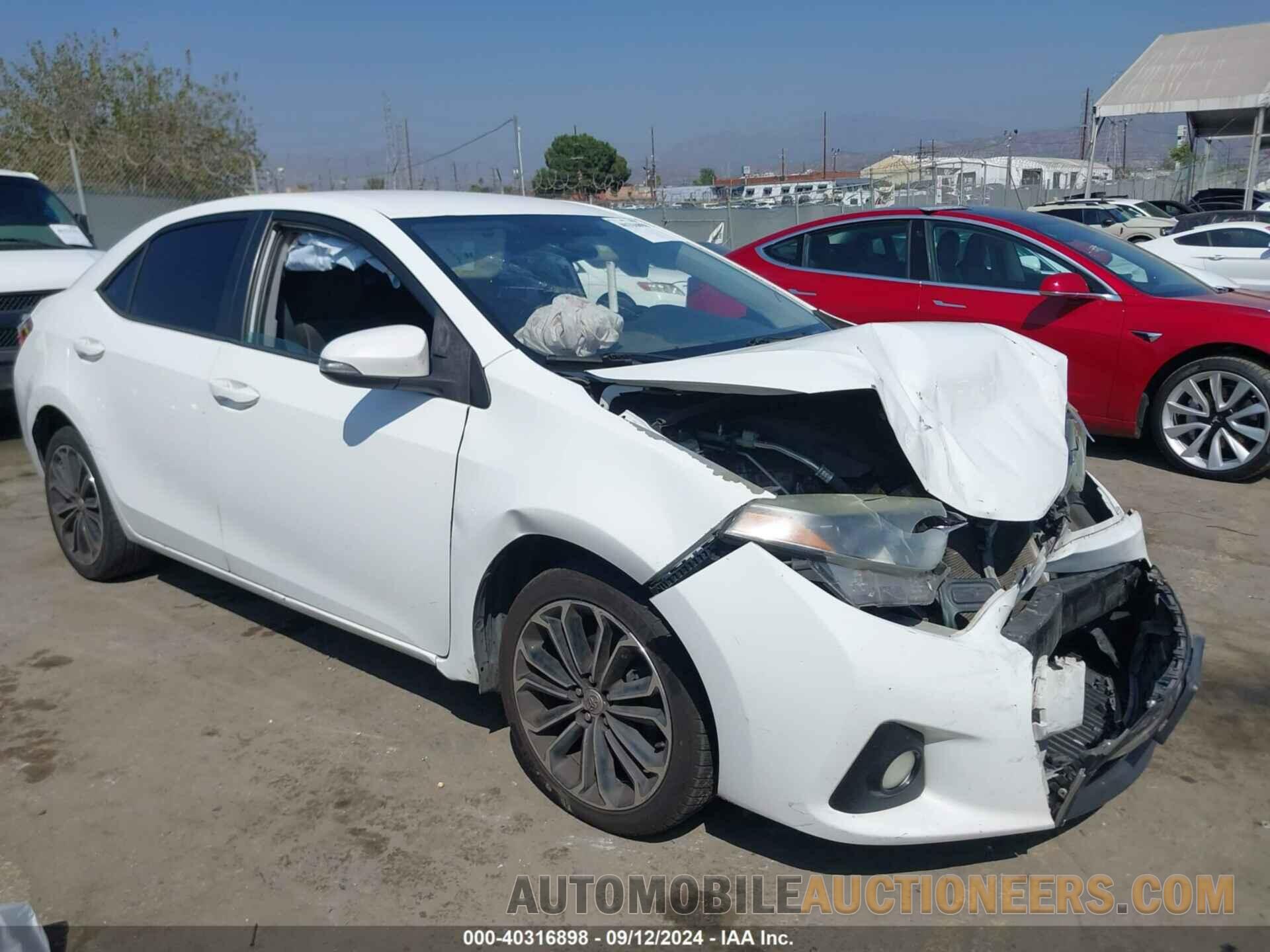 5YFBURHE0GP429737 TOYOTA COROLLA 2016