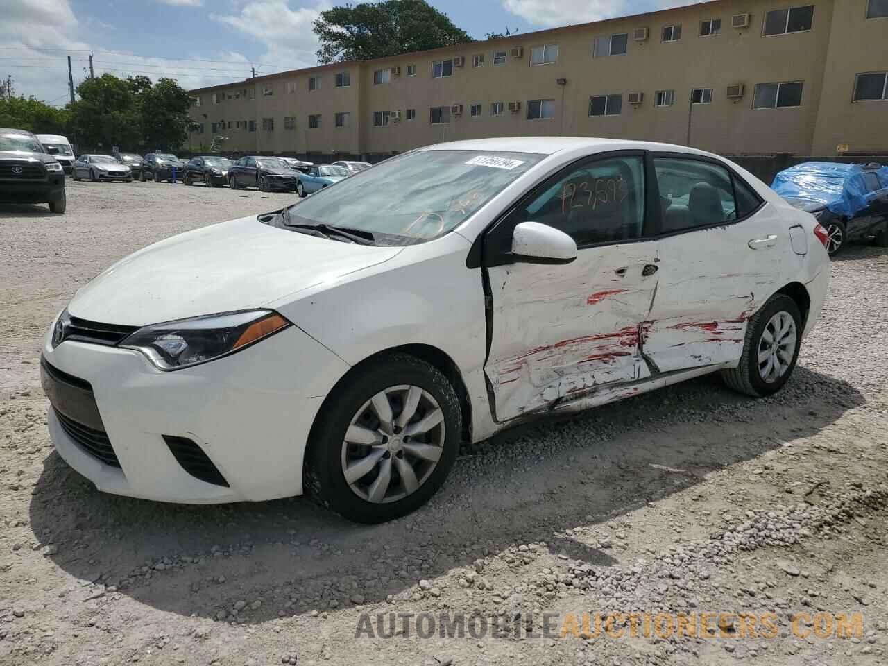 5YFBURHE0GP431259 TOYOTA COROLLA 2016