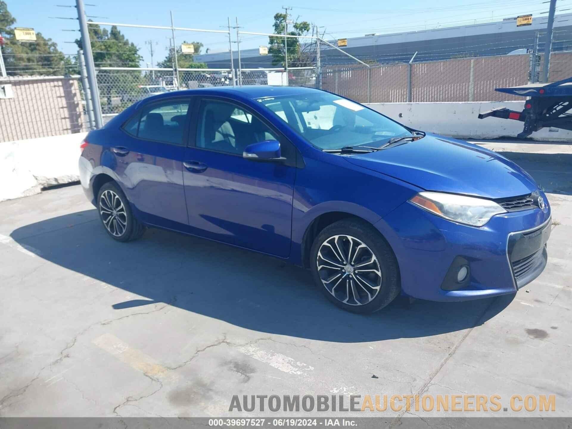 5YFBURHE0GP432301 TOYOTA COROLLA 2016