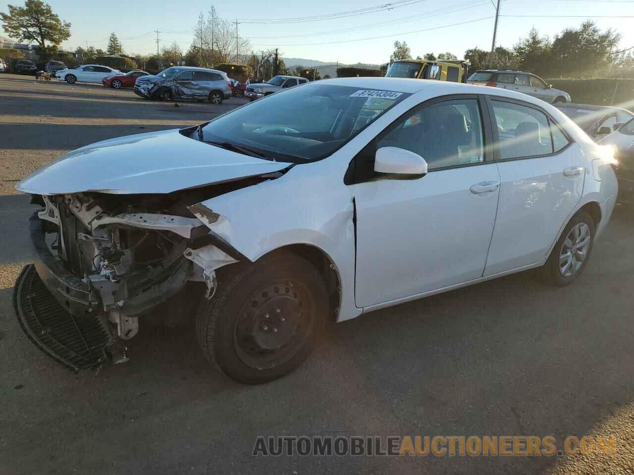 5YFBURHE0GP436204 TOYOTA COROLLA 2016