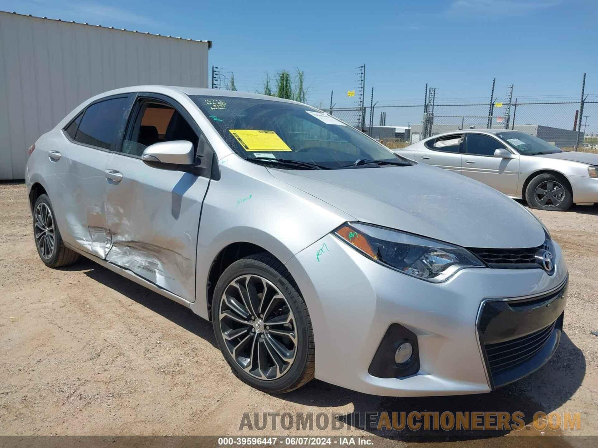 5YFBURHE0GP436235 TOYOTA COROLLA 2016