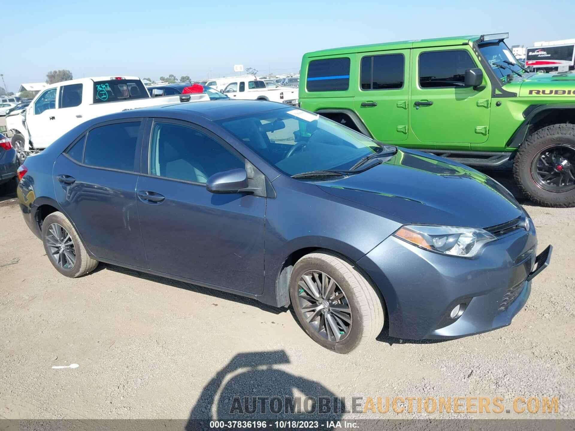 5YFBURHE0GP440625 TOYOTA COROLLA 2016