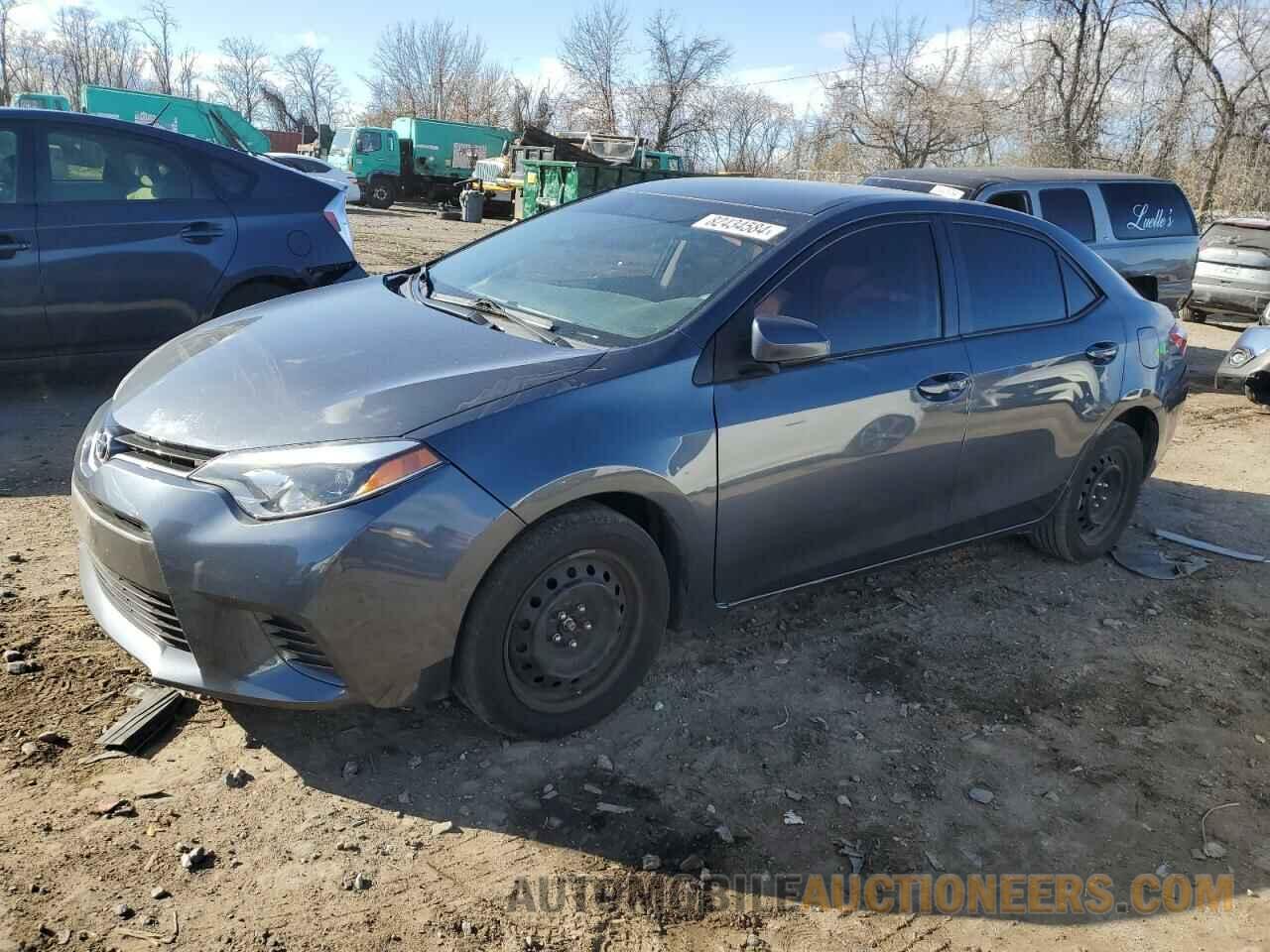 5YFBURHE0GP441256 TOYOTA COROLLA 2016