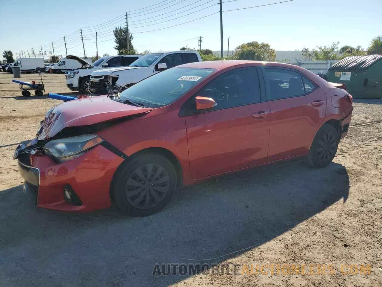 5YFBURHE0GP442939 TOYOTA COROLLA 2016