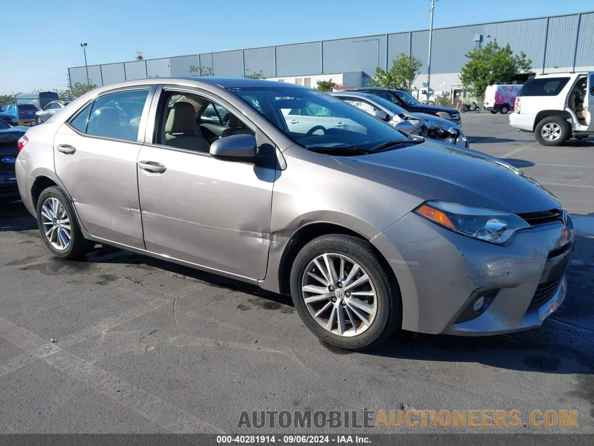 5YFBURHE0GP450829 TOYOTA COROLLA 2016