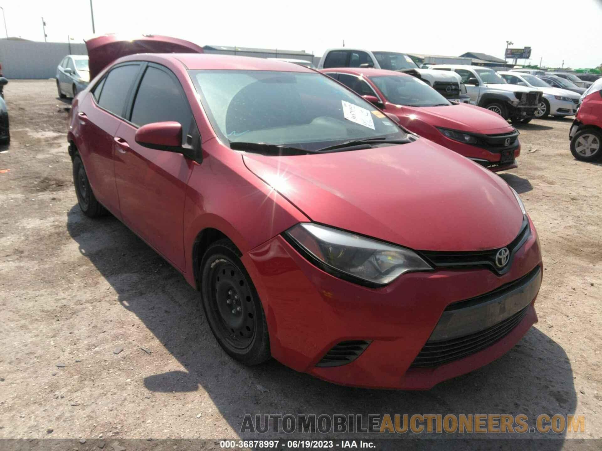 5YFBURHE0GP456291 TOYOTA COROLLA 2016