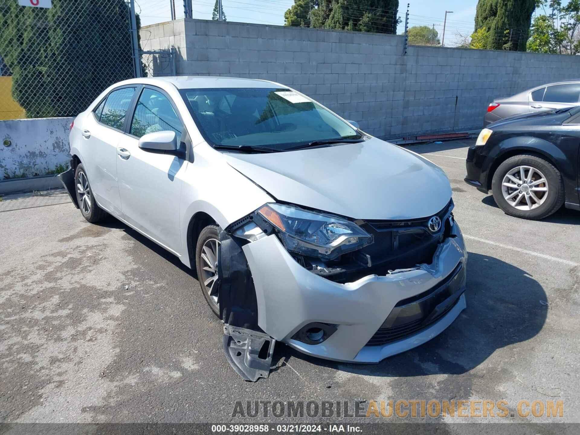 5YFBURHE0GP457053 TOYOTA COROLLA 2016