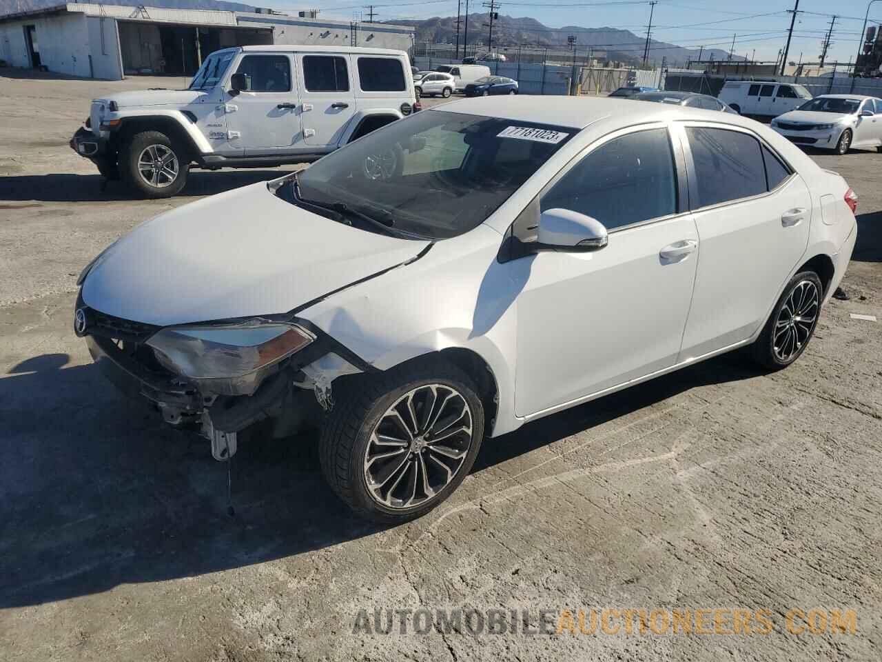 5YFBURHE0GP458462 TOYOTA COROLLA 2016