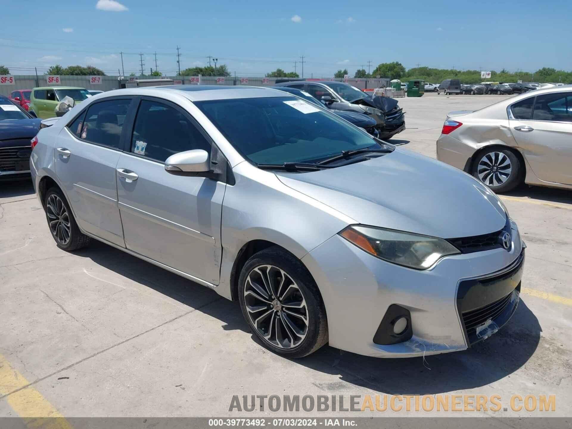 5YFBURHE0GP459594 TOYOTA COROLLA 2016