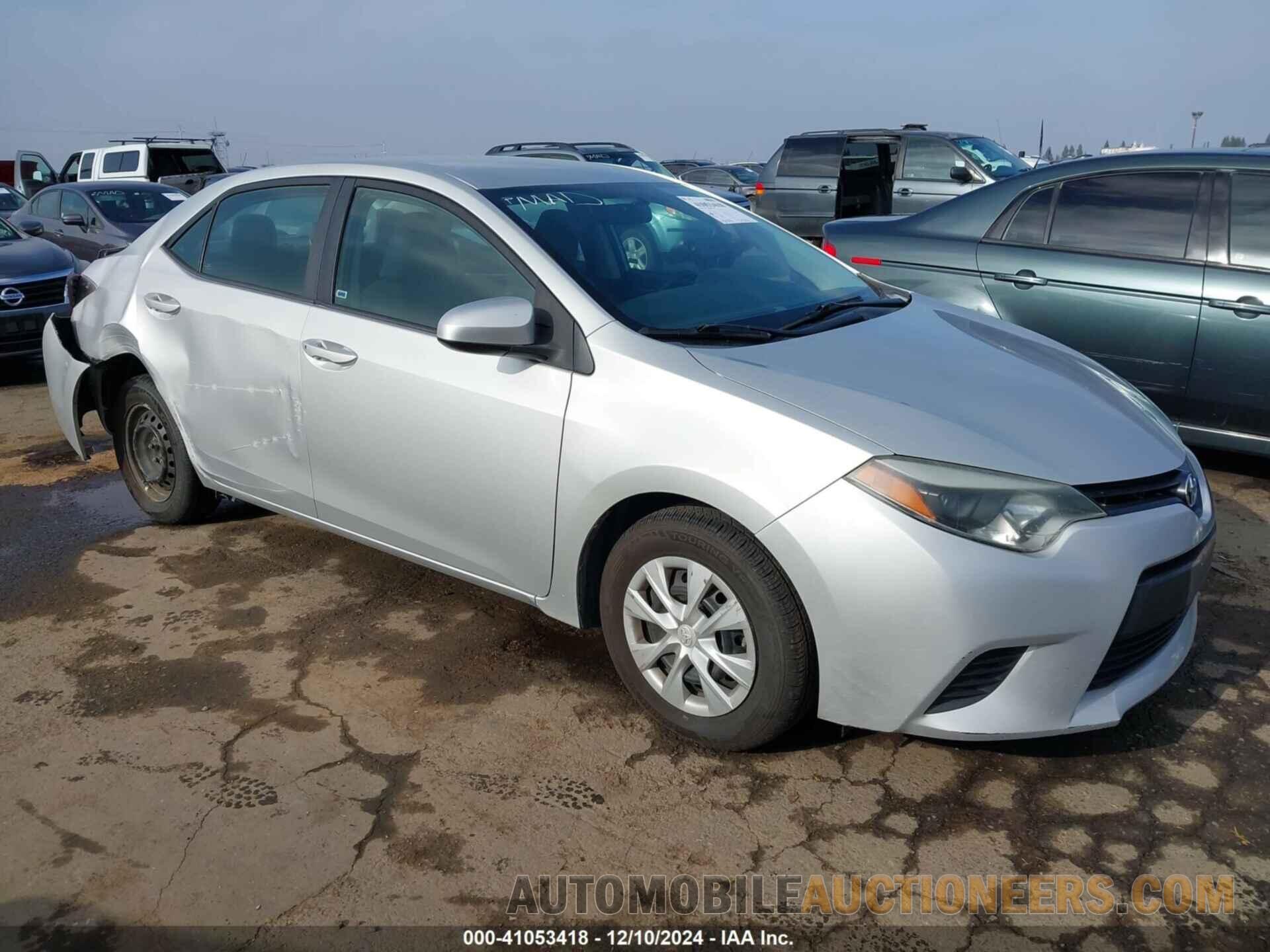 5YFBURHE0GP465752 TOYOTA COROLLA 2016