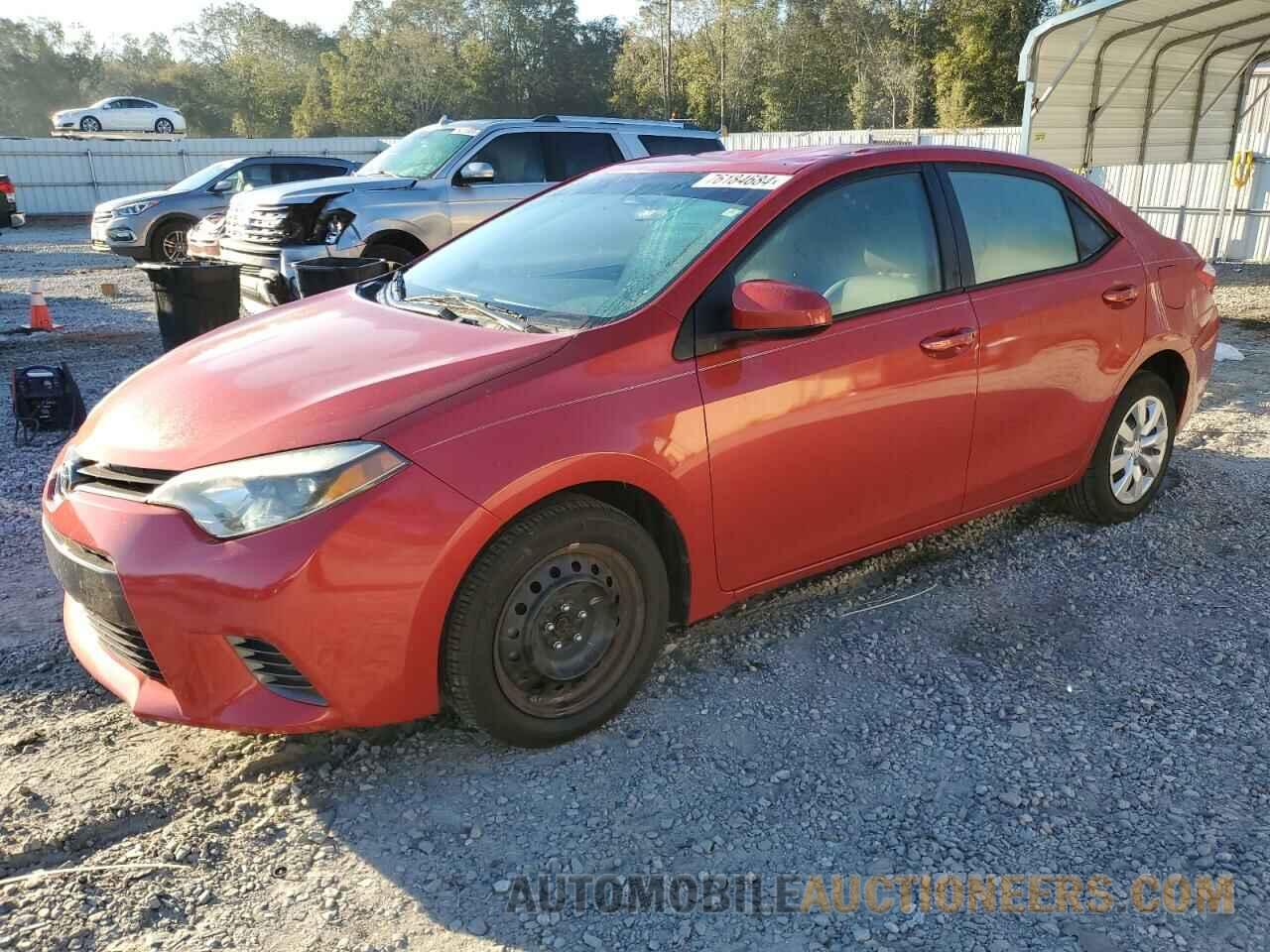 5YFBURHE0GP465833 TOYOTA COROLLA 2016