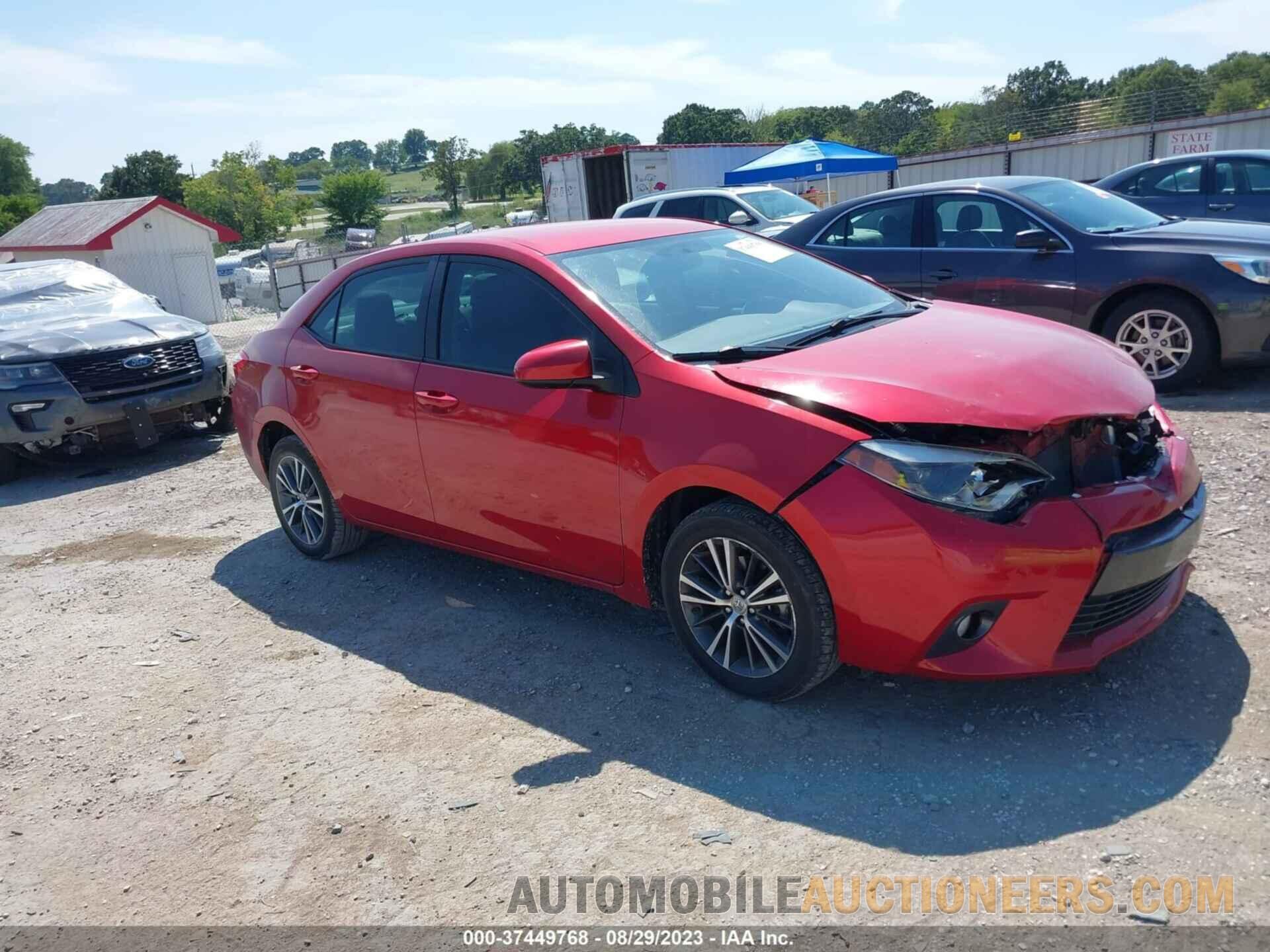 5YFBURHE0GP467226 TOYOTA COROLLA 2016