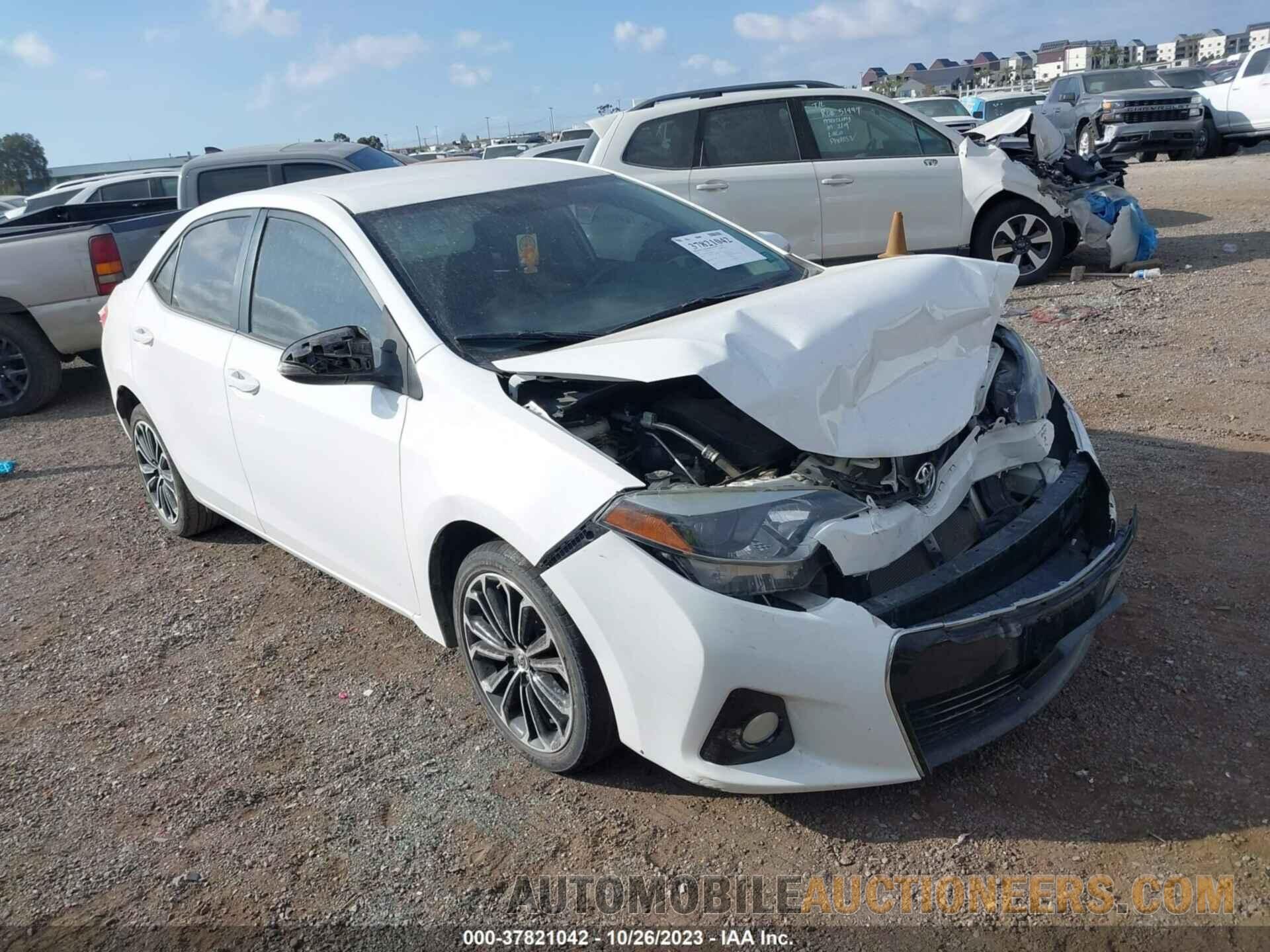 5YFBURHE0GP469736 TOYOTA COROLLA 2016