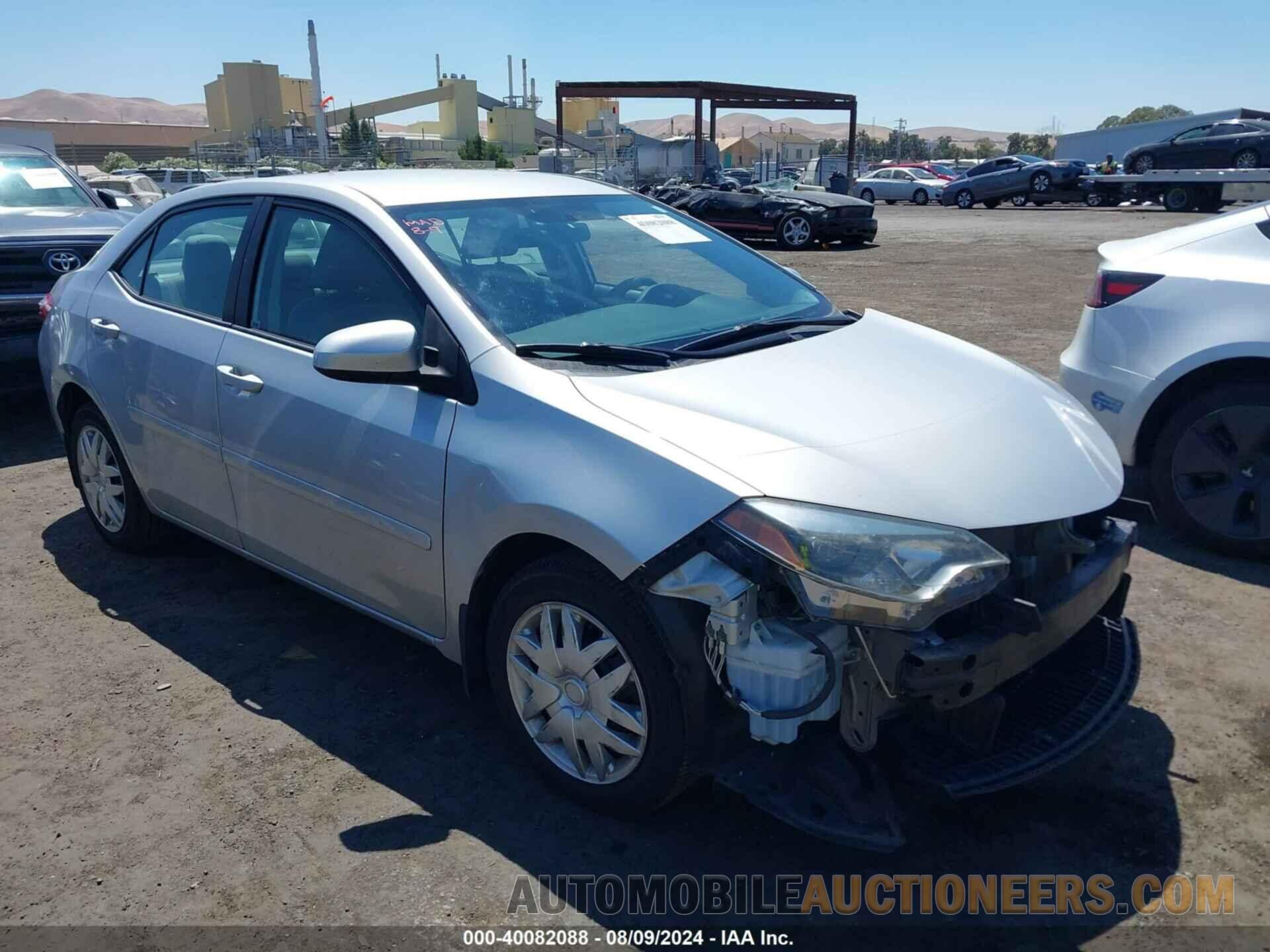 5YFBURHE0GP478162 TOYOTA COROLLA 2016