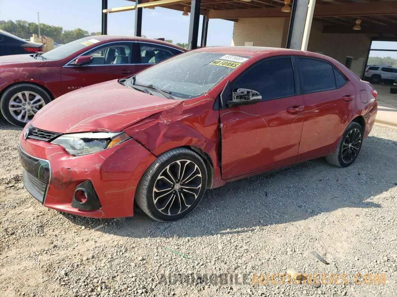 5YFBURHE0GP481661 TOYOTA COROLLA 2016