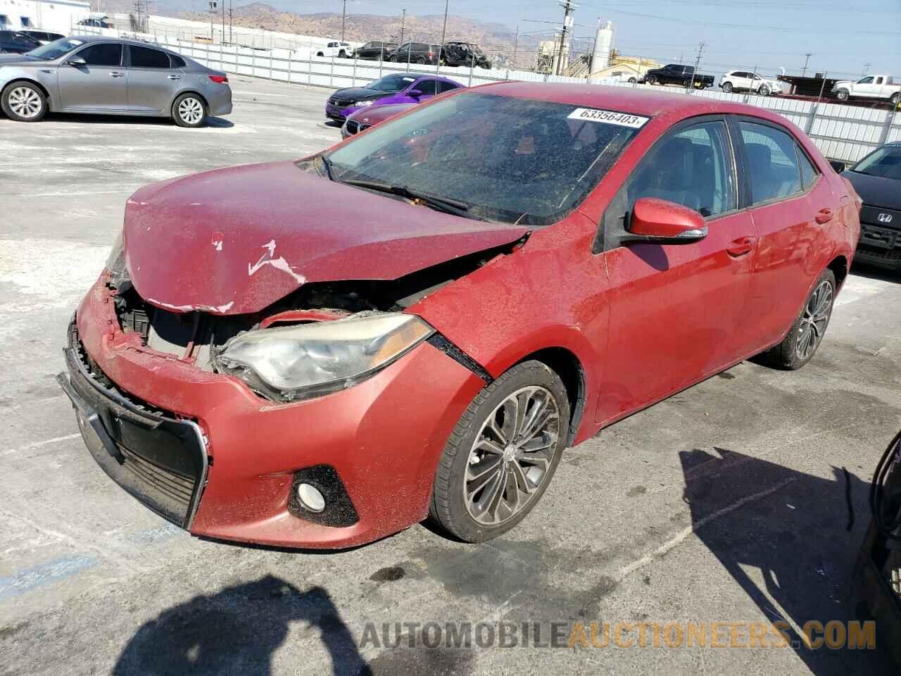 5YFBURHE0GP484768 TOYOTA COROLLA 2016