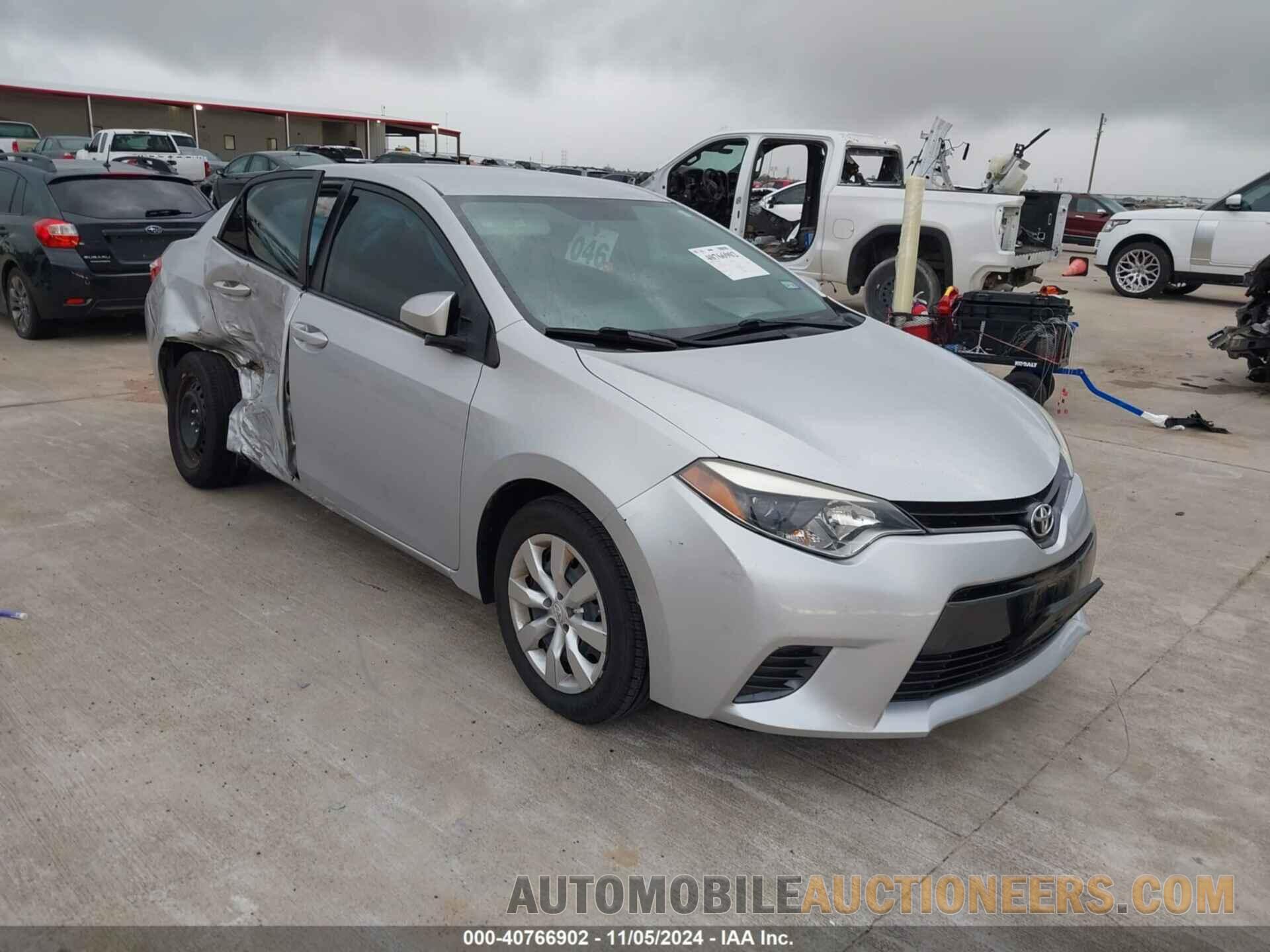 5YFBURHE0GP485001 TOYOTA COROLLA 2016