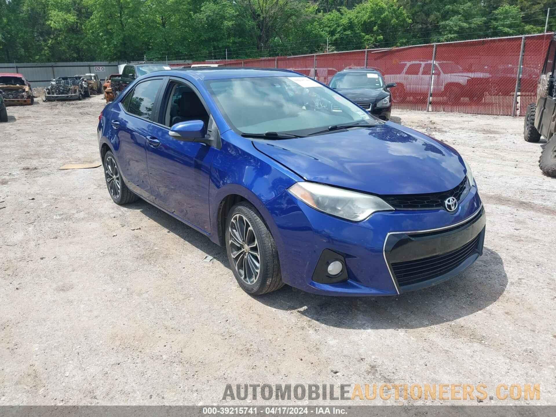 5YFBURHE0GP486942 TOYOTA COROLLA 2016