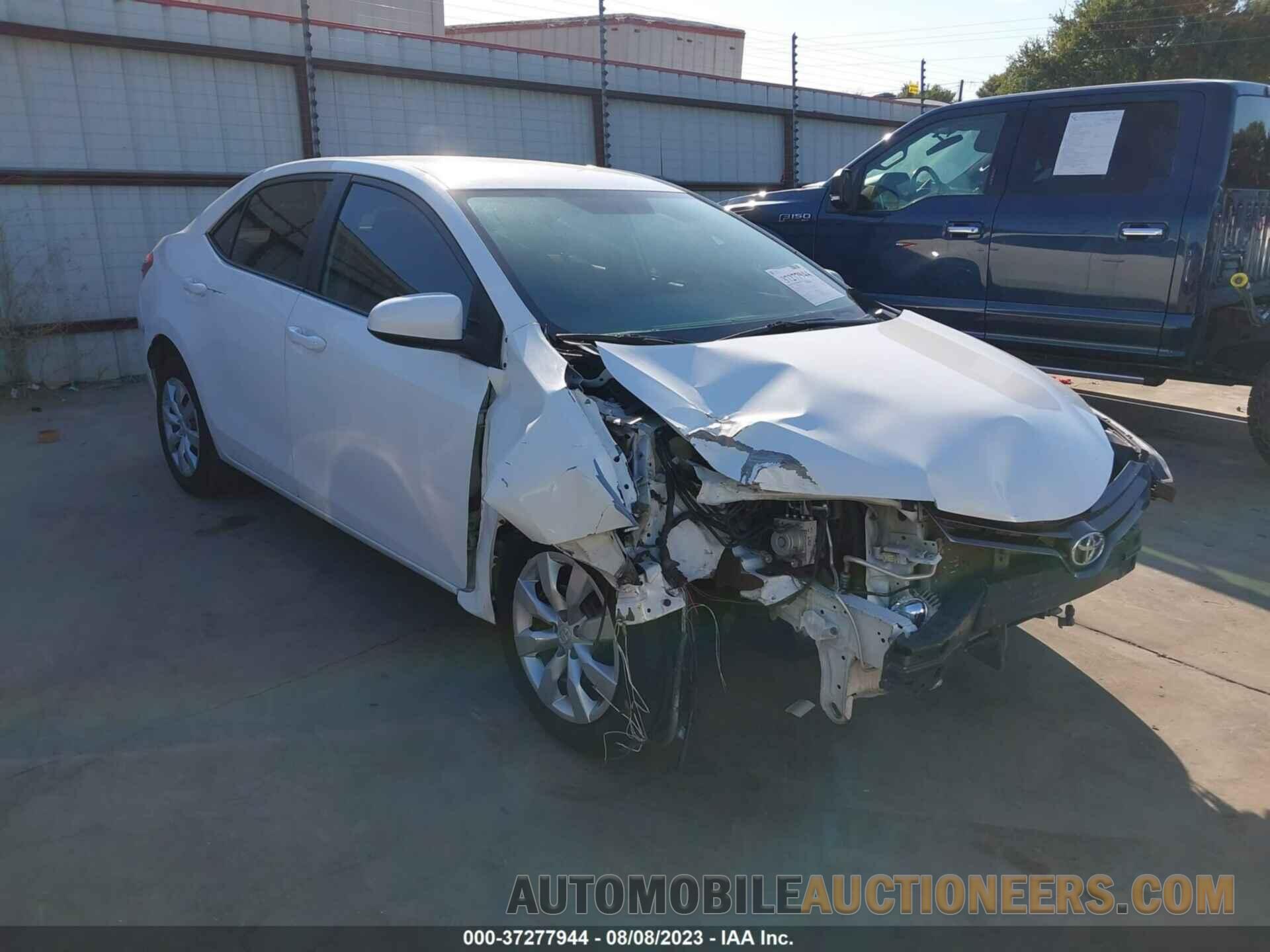 5YFBURHE0GP489257 TOYOTA COROLLA 2016