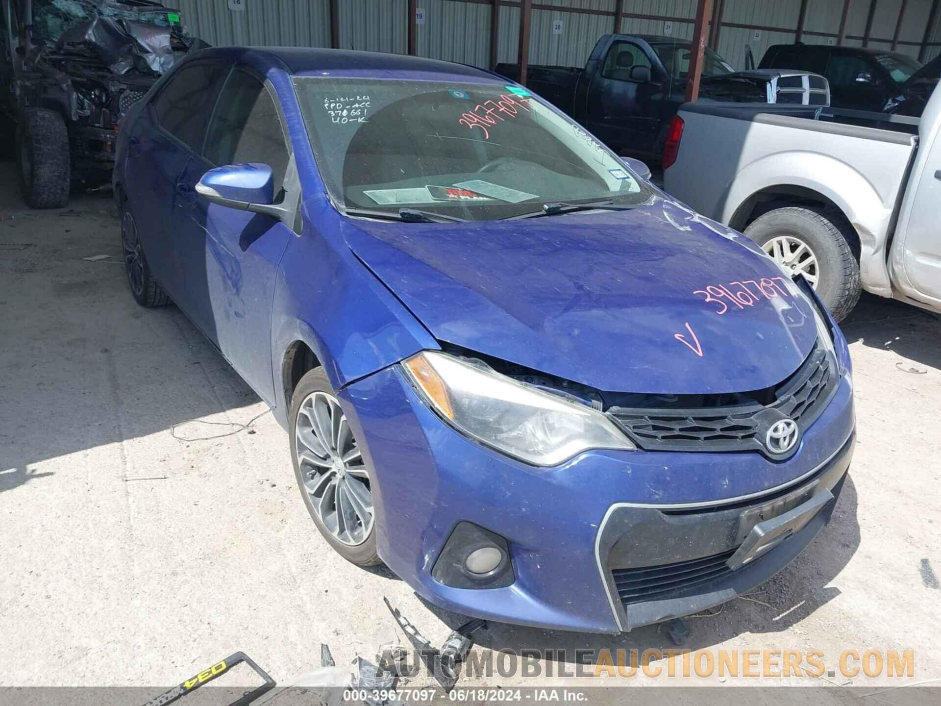 5YFBURHE0GP490716 TOYOTA COROLLA 2016