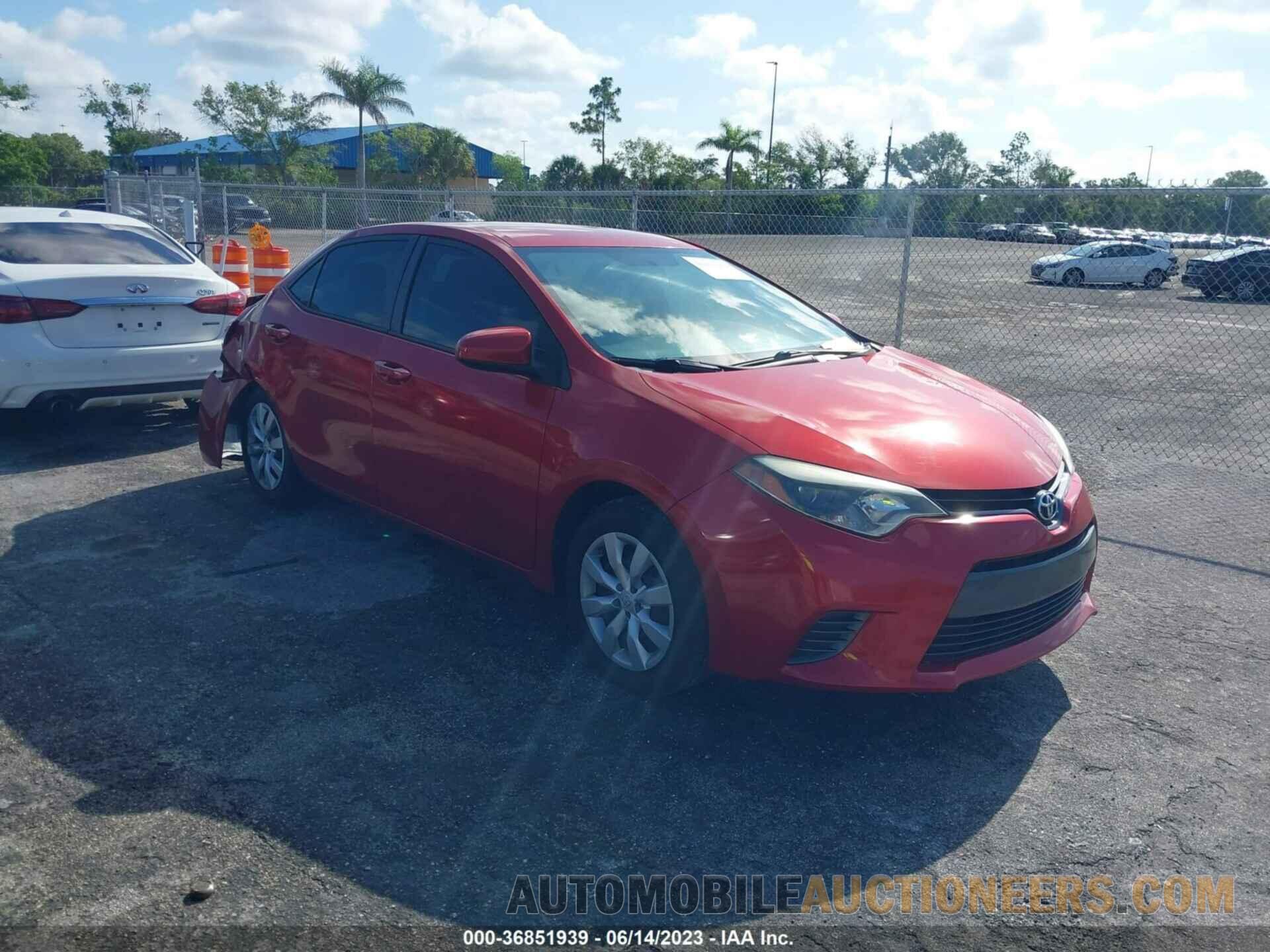 5YFBURHE0GP494264 TOYOTA COROLLA 2016