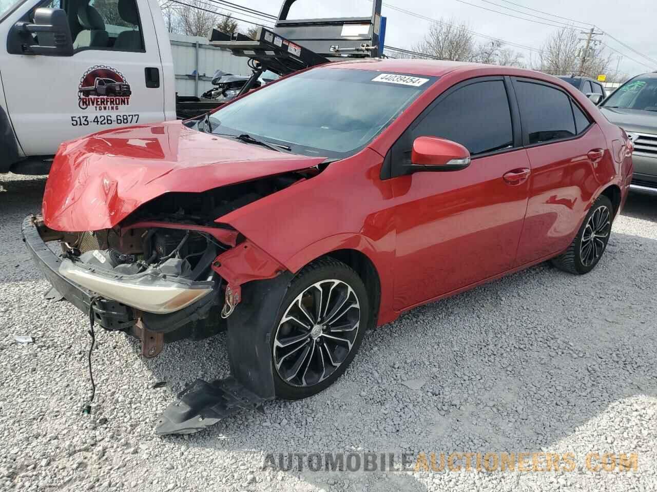 5YFBURHE0GP498394 TOYOTA COROLLA 2016