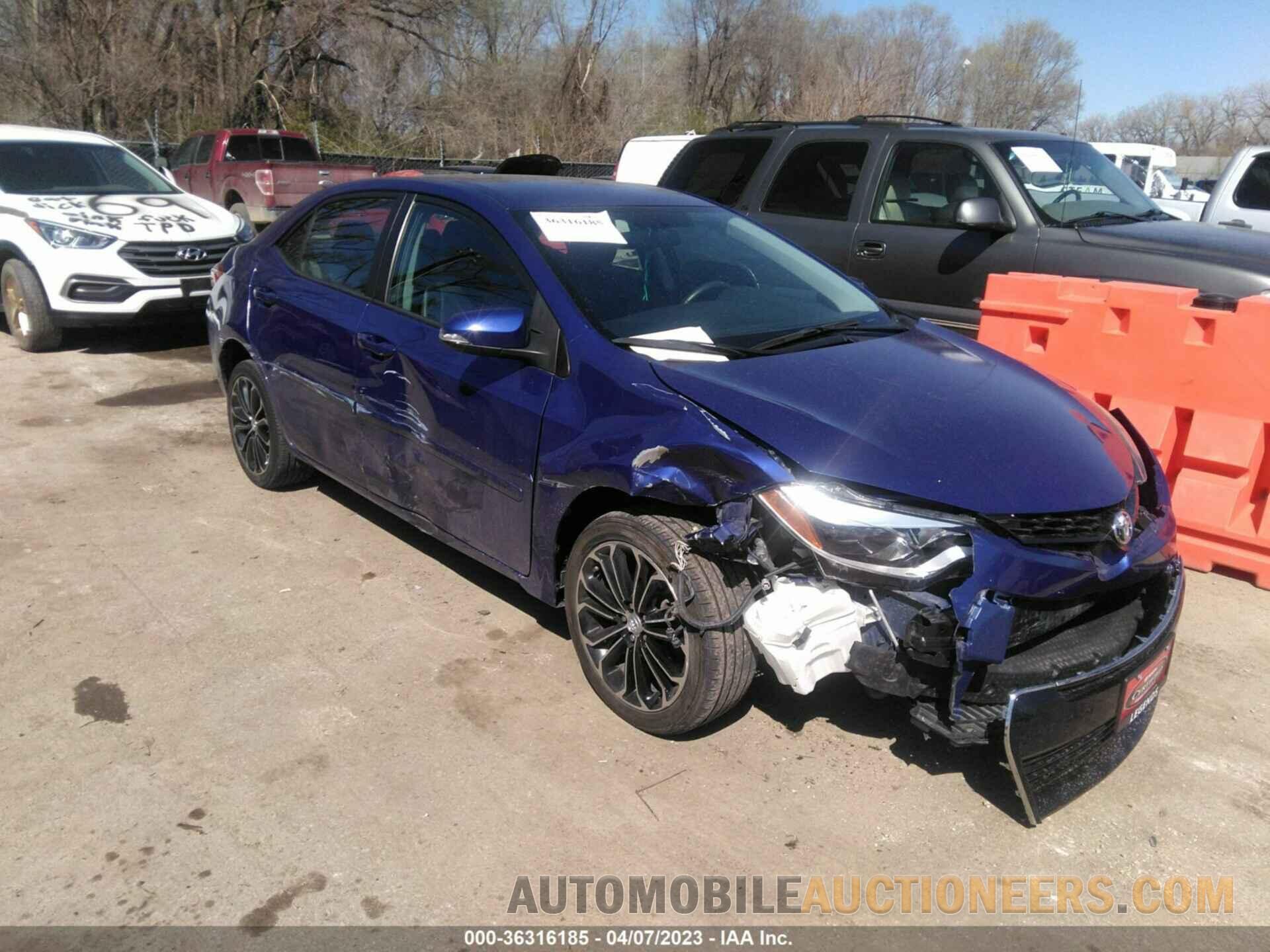 5YFBURHE0GP498654 TOYOTA COROLLA 2016