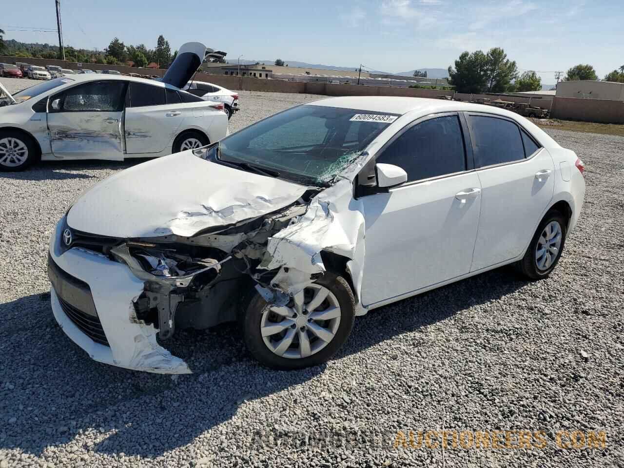 5YFBURHE0GP501648 TOYOTA COROLLA 2016