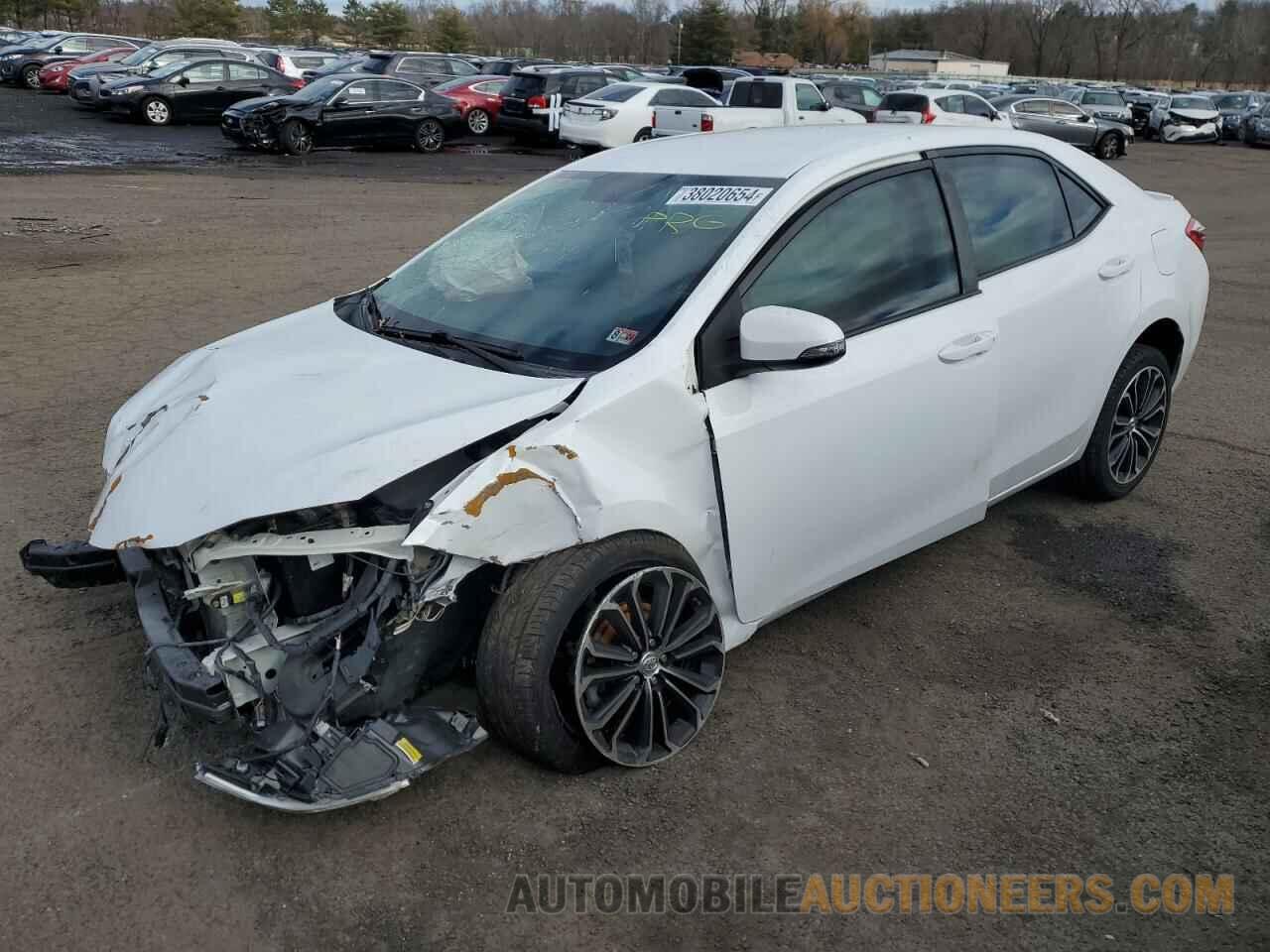 5YFBURHE0GP503657 TOYOTA COROLLA 2016