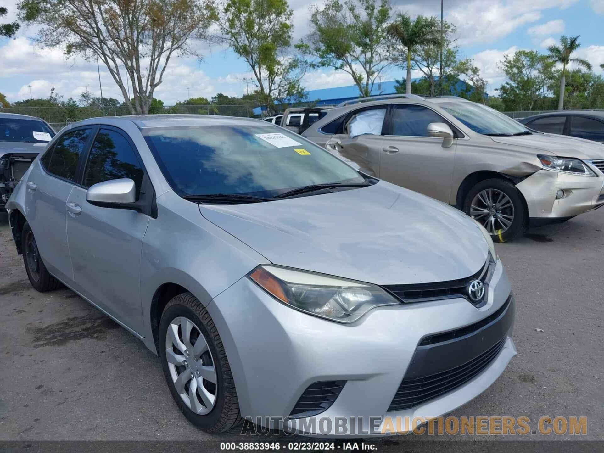 5YFBURHE0GP505926 TOYOTA COROLLA 2016