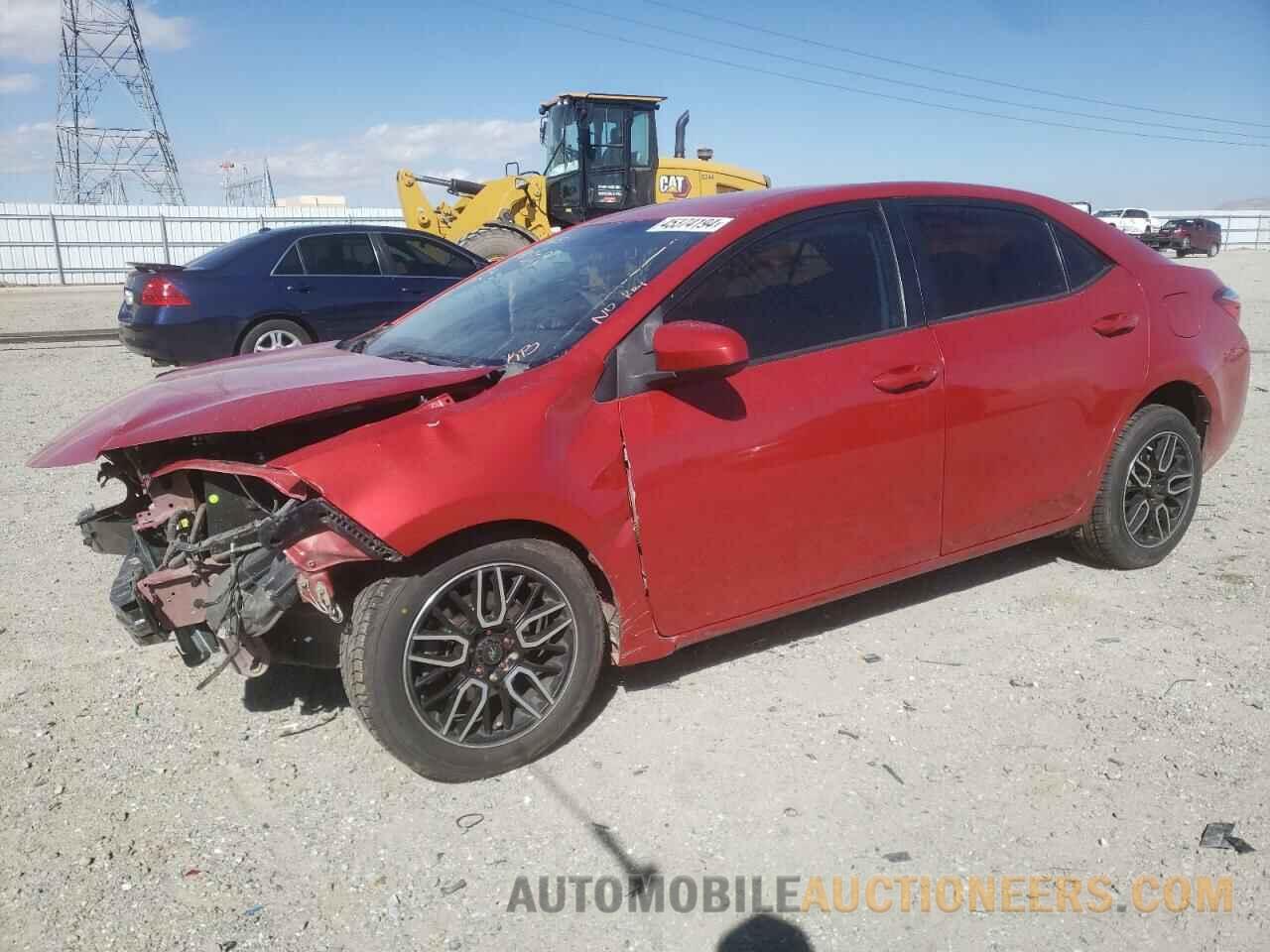 5YFBURHE0GP511385 TOYOTA COROLLA 2016