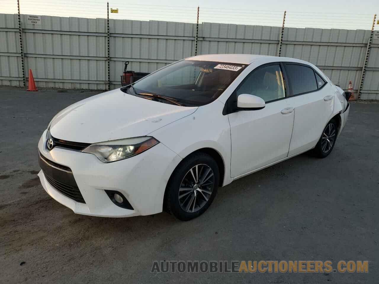 5YFBURHE0GP515744 TOYOTA COROLLA 2016